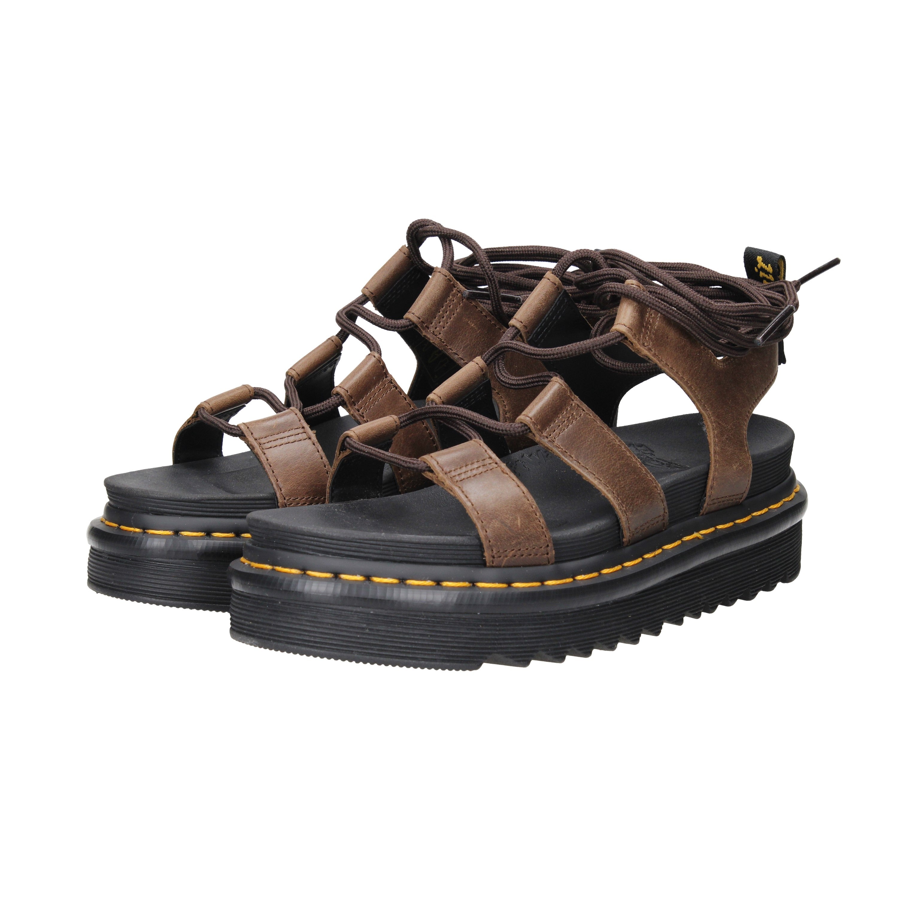 MARRONE | DR. MARTENS - D NARTILLA Sandalo