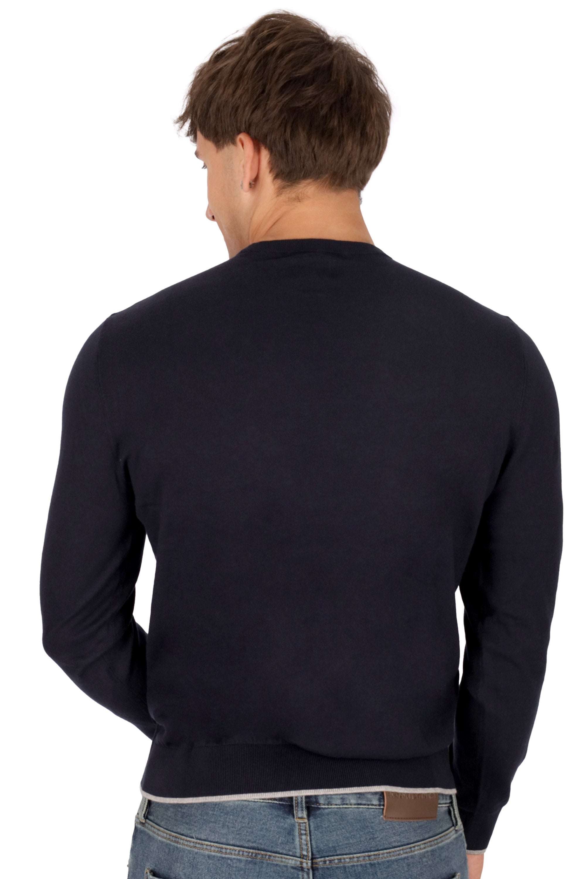 BLU | ARMANI EXCHANGE - U 8NZM6A Maglia