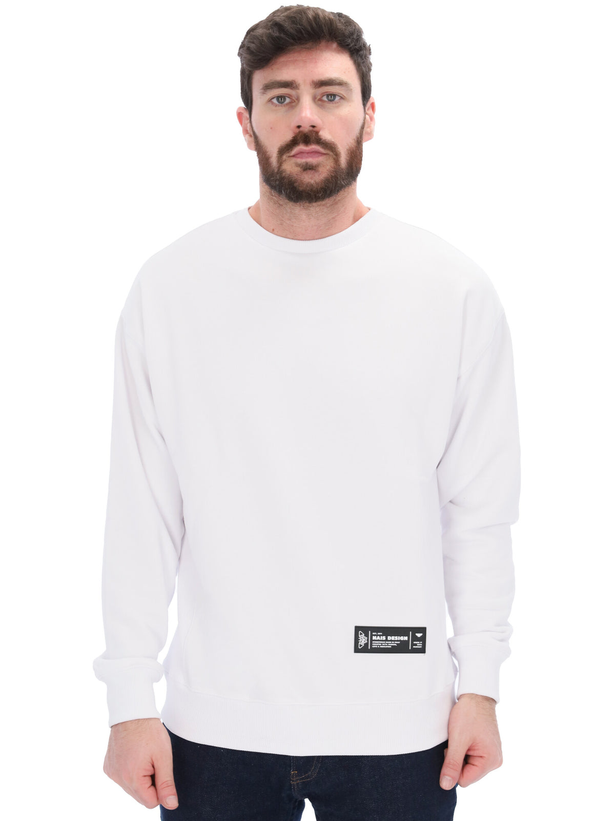 BIANCO | NAIS DESIGN - U NAFE00370 Felpa