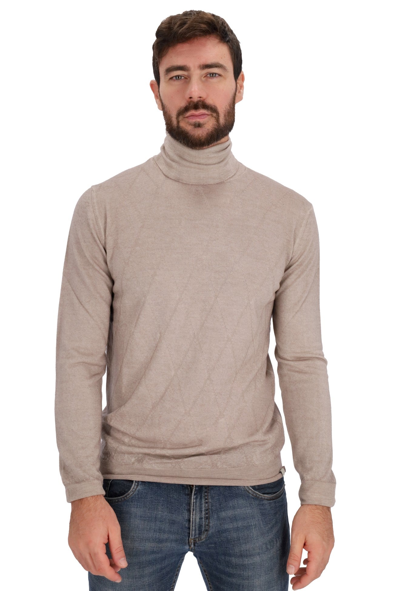 BEIGE | LIU JO UOMO - U M223P202DOLCEARGYLE Maglia