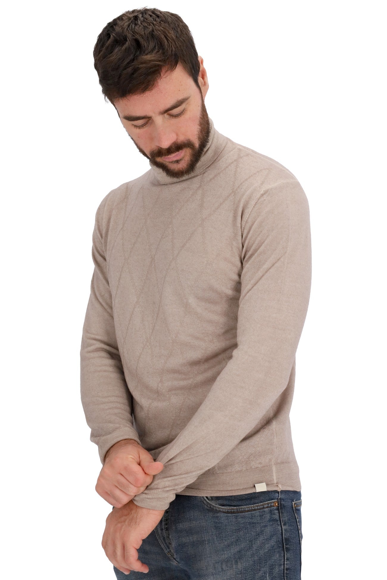 BEIGE | LIU JO UOMO - U M223P202DOLCEARGYLE Maglia