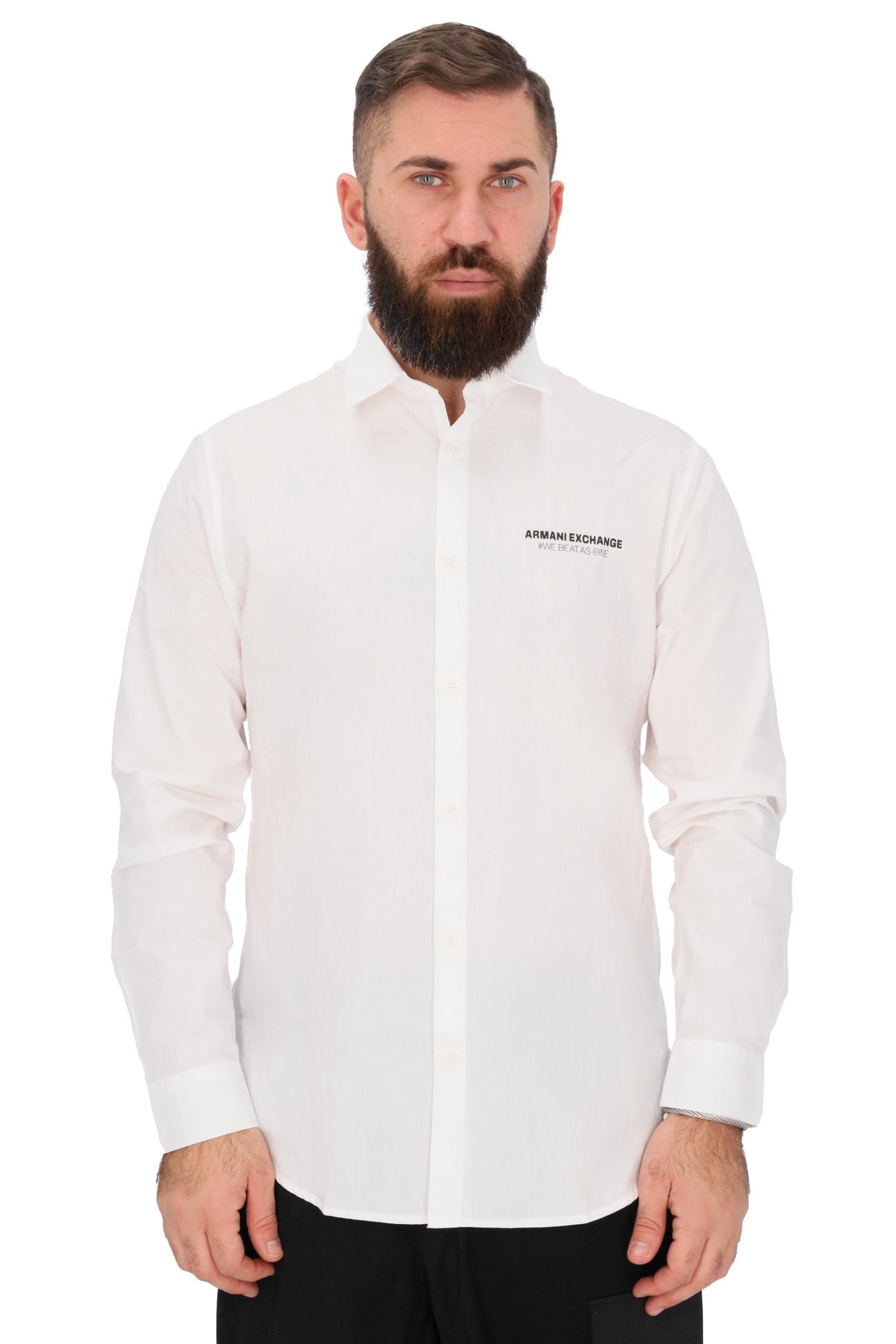 BIANCO | ARMANI EXCHANGE - U 6RZC03 Camicia