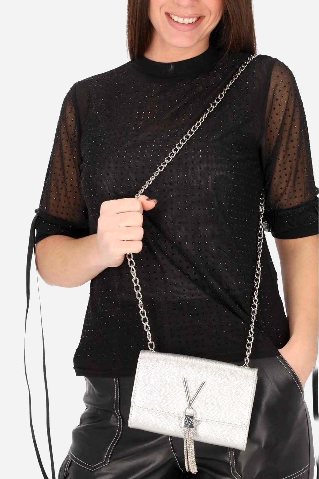 ARGENTO | VALENTINO - D VBS1R403G Borsa