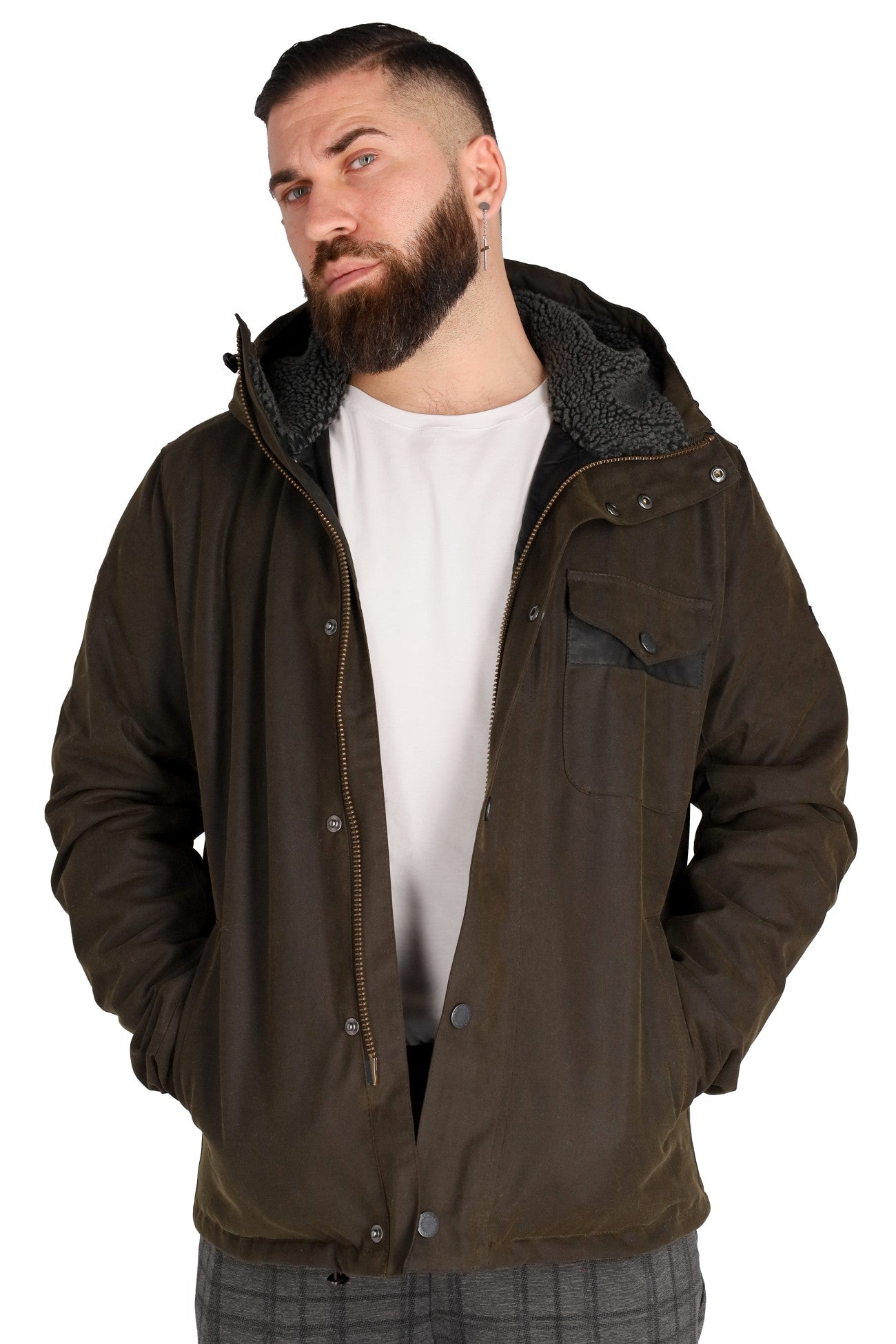 MILITARE | BARBOUR INTERNATIONAL - U MWX1372 Giubbino