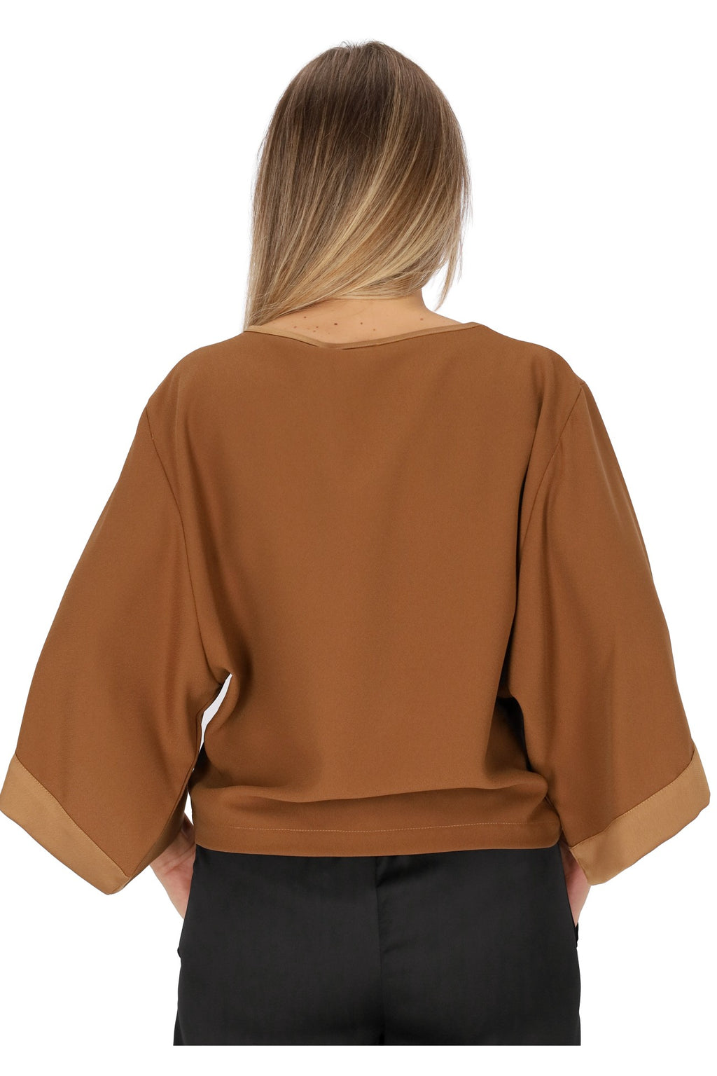 MARRONE | MARIUCCIA MILANO - D 2115 Blusa