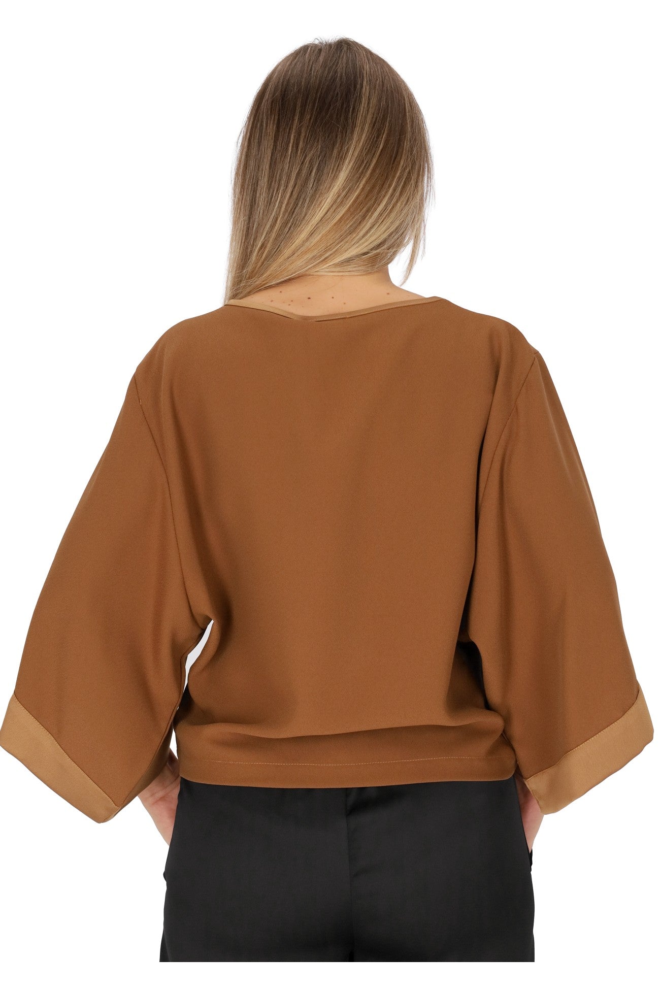 MARRONE | MARIUCCIA MILANO - D 2115 Blusa