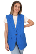 AZZURRO | MARIUCCIA MILANO - D 8362 Gilet