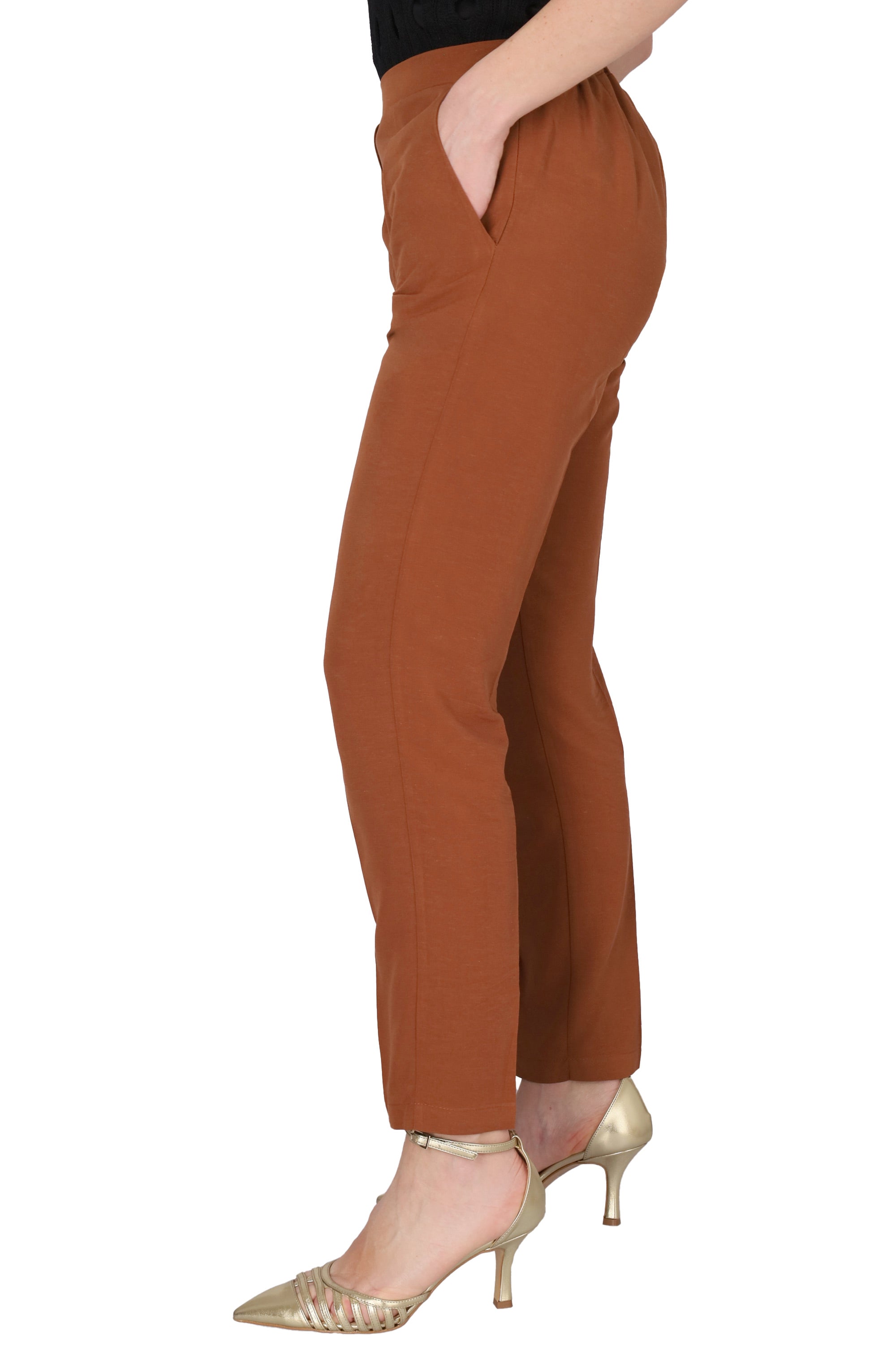 MARRONE | MARIUCCIA MILANO - D 3225 Pantalone