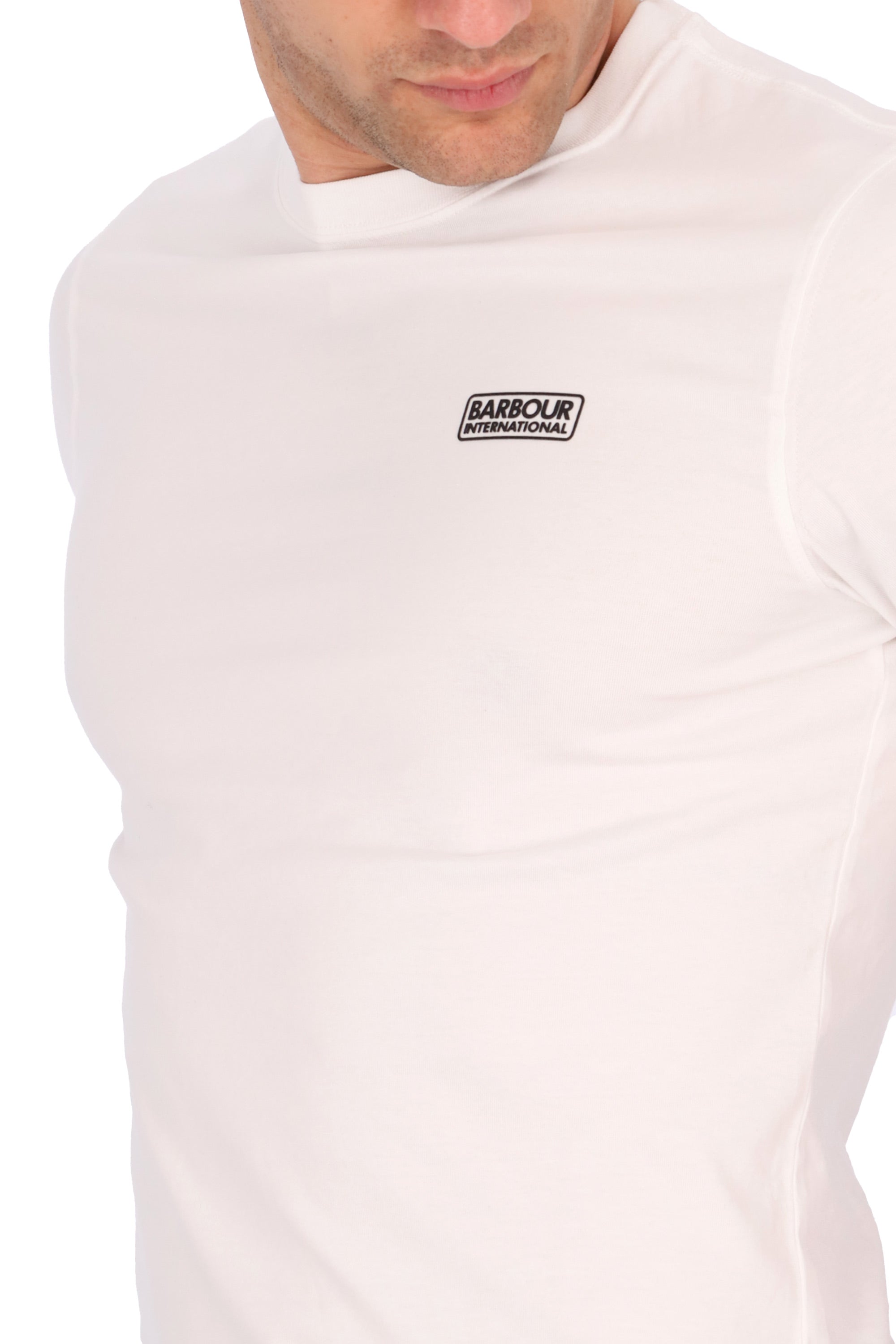 BIANCO | BARBOUR INTERNATIONAL - U MTS0141 T-shirt