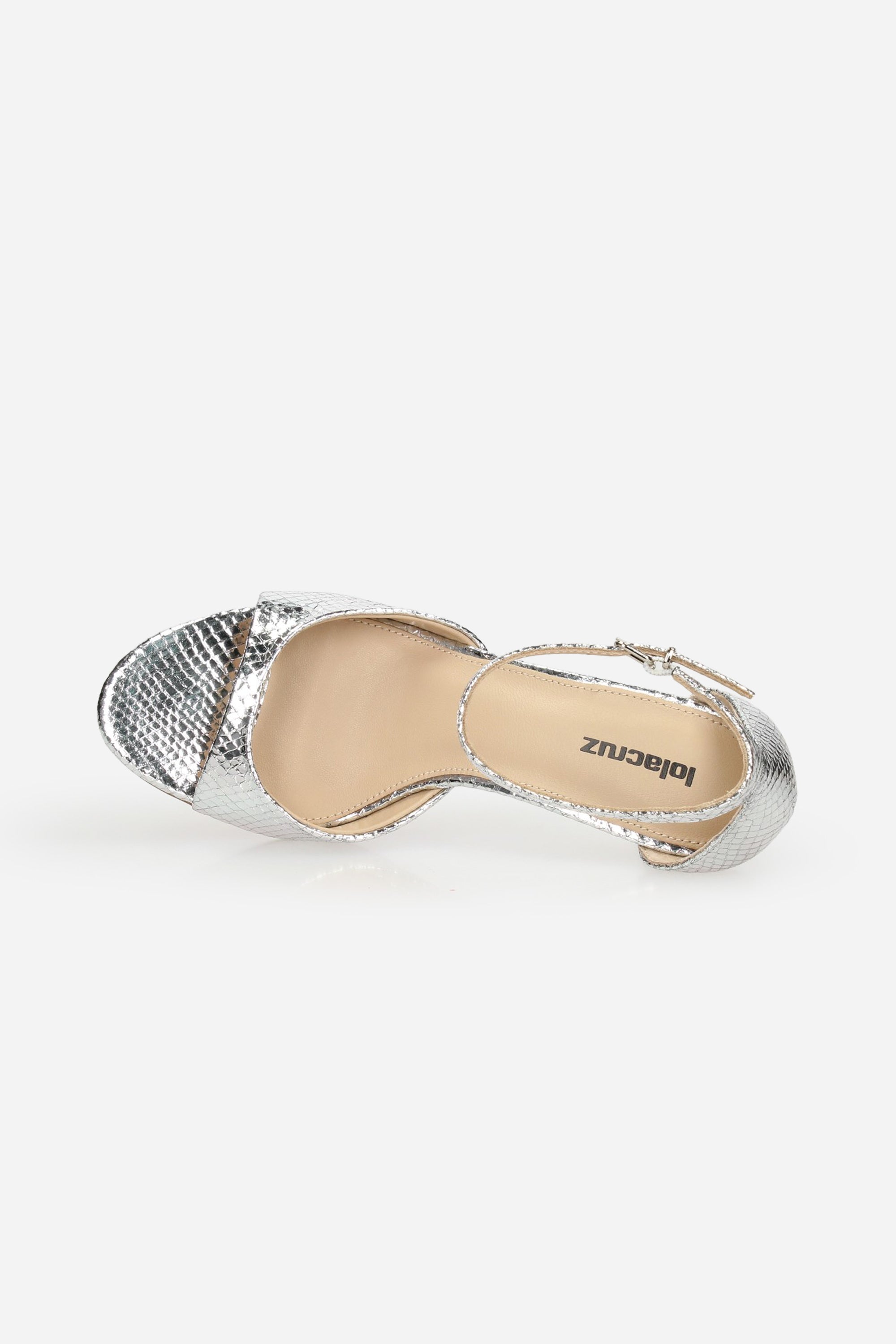 ARGENTO | LOLACRUZ - D 229Z51BK Sandalo