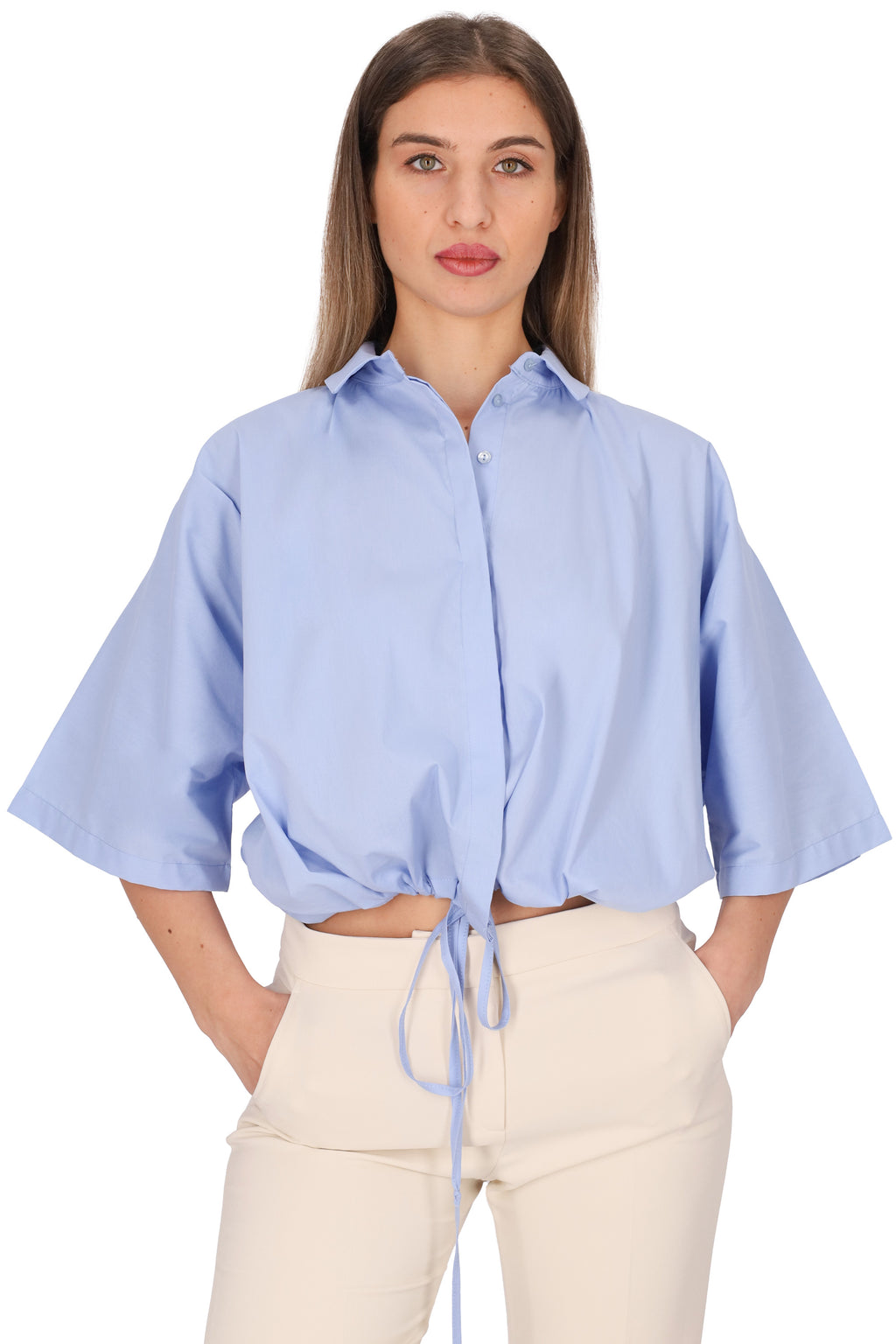 AZZURRO | MANILA GRACE - D C099CU Camicia