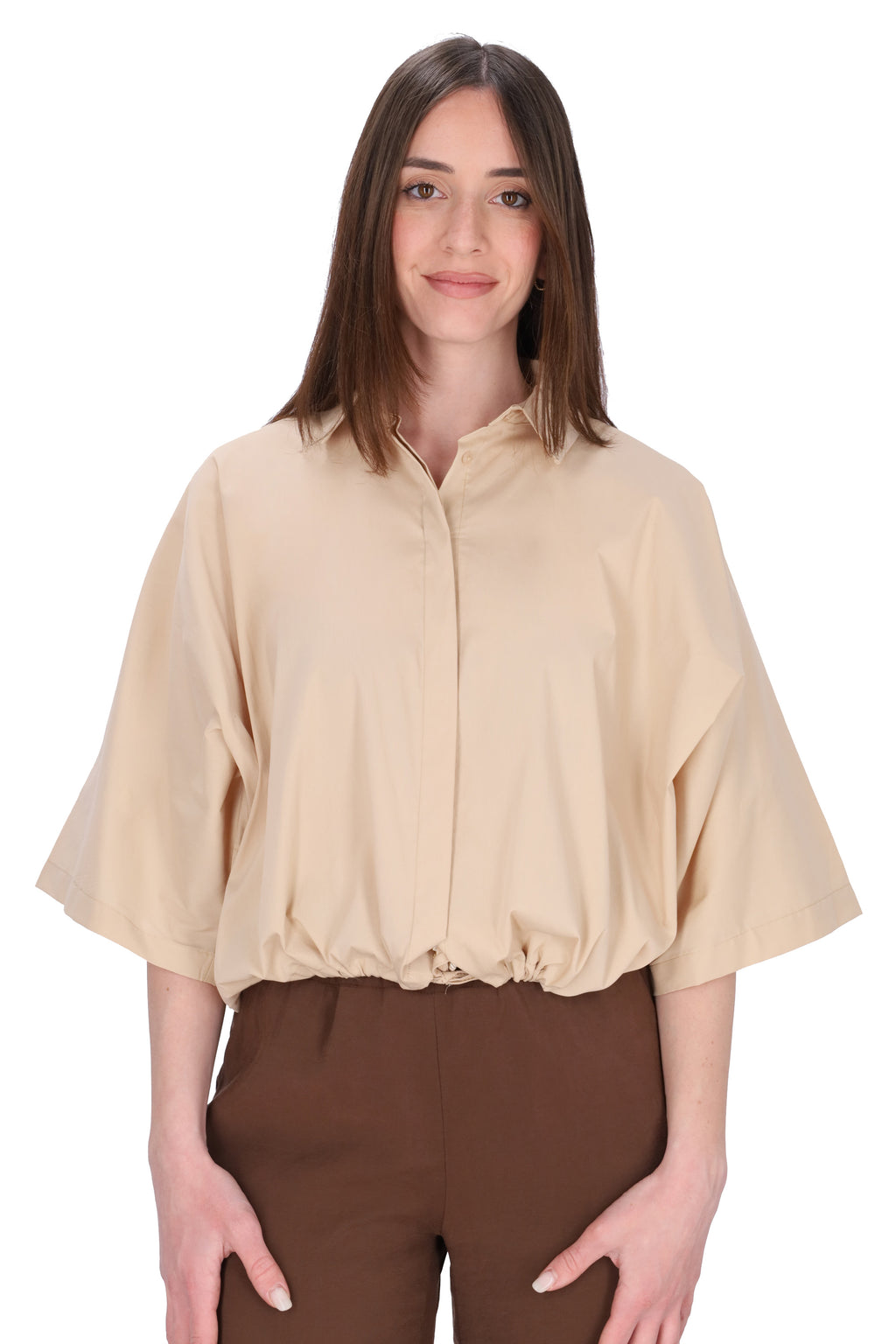 BEIGE | MANILA GRACE - D C099CU Camicia