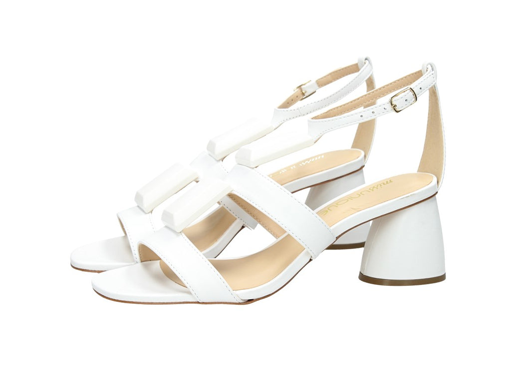 BIANCO | MISS UNIQUE - D 2304-D-1 Sandalo