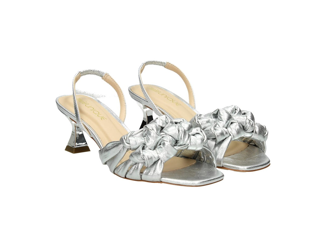 ARGENTO | MISS UNIQUE - D 2228-A-4 Sandalo