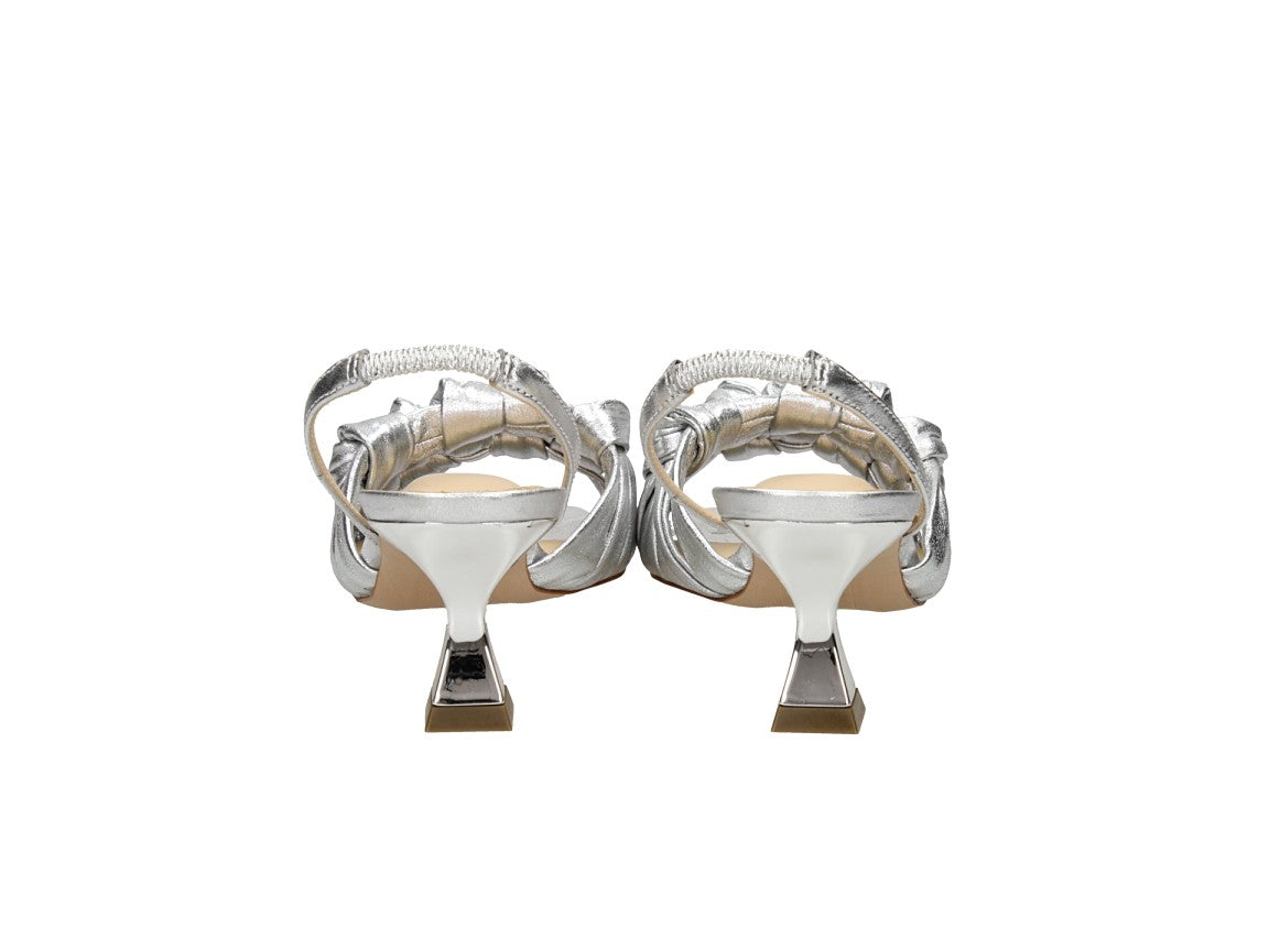 ARGENTO | MISS UNIQUE - D 2228-A-4 Sandalo