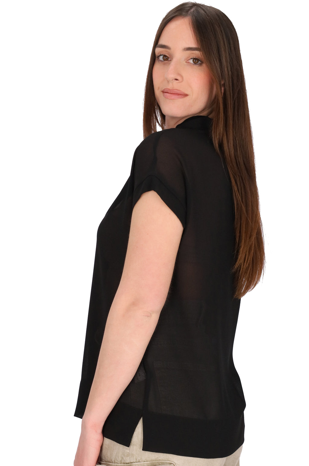 NERO | SPAGO DONNA - D PN76SGOMBRO Blusa
