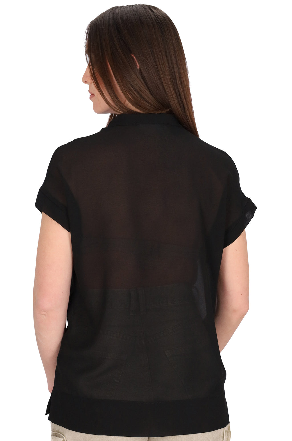NERO | SPAGO DONNA - D PN76SGOMBRO Blusa