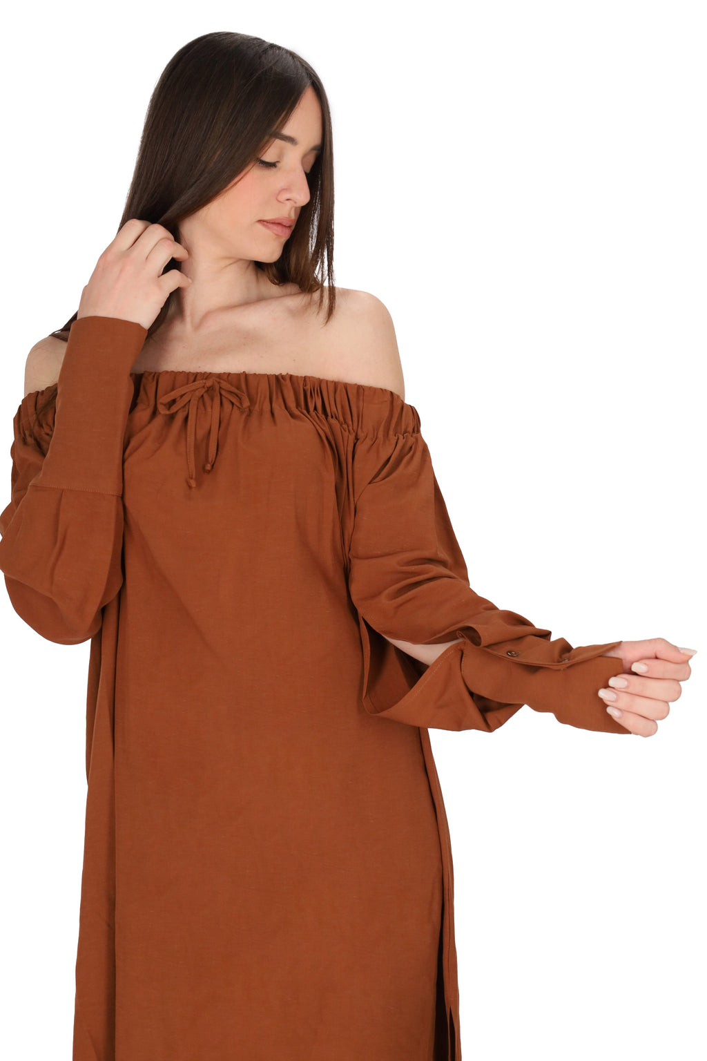 MARRONE | MARIUCCIA MILANO - D 3188 Abito