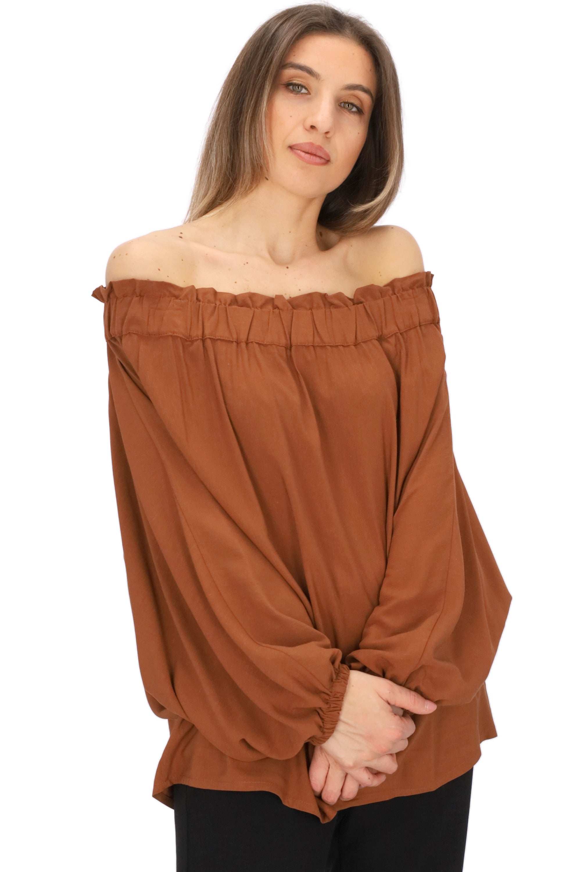 MARRONE | MARIUCCIA MILANO - D 3214 Maglia