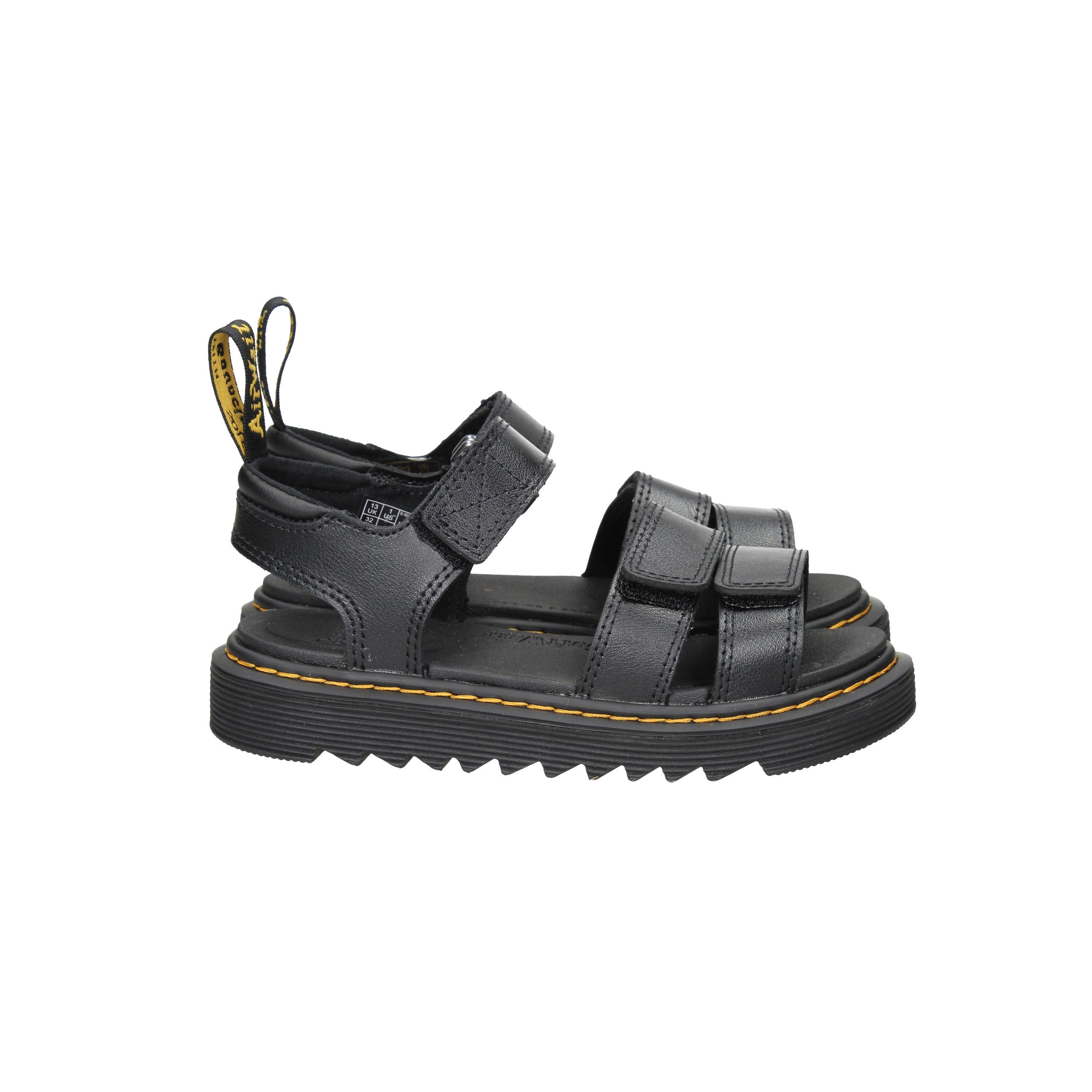 NERO | DR. MARTENS KIDS - KLAIREJ Sandalo