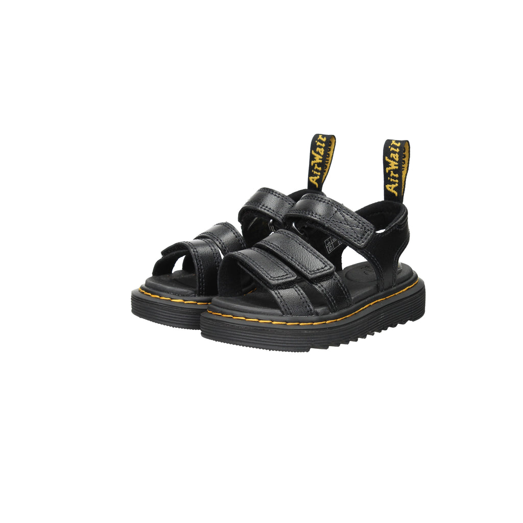 NERO | DR. MARTENS KIDS - KLAIRET Sandalo