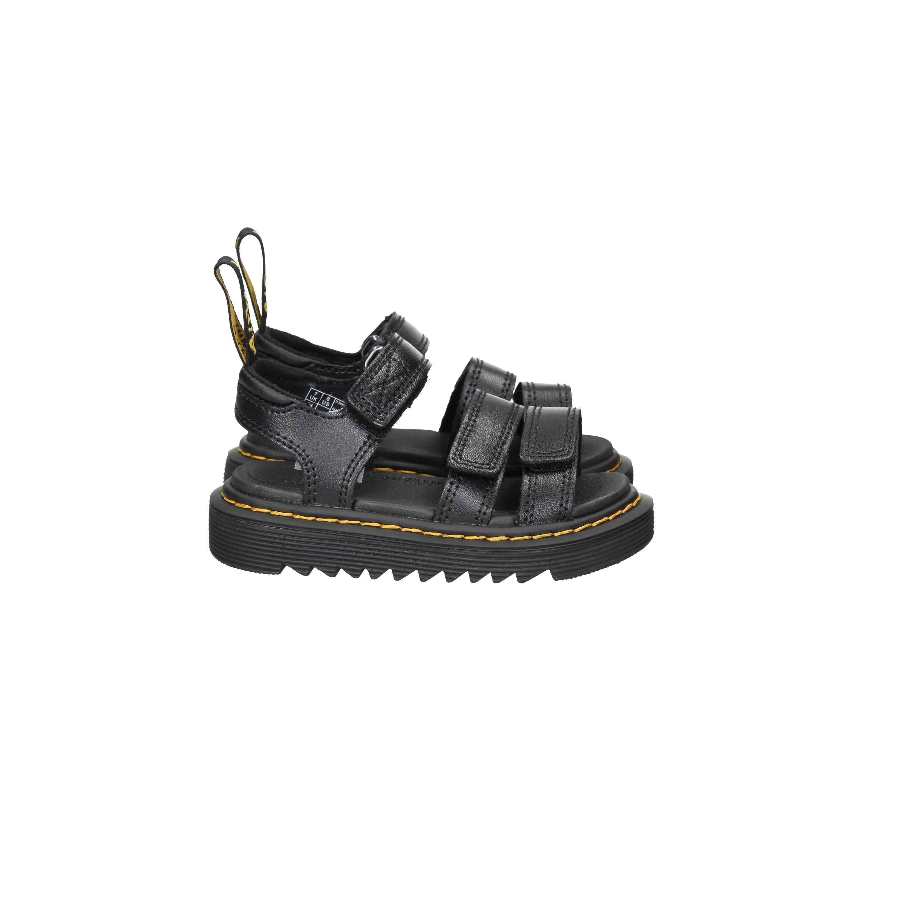 NERO | DR. MARTENS KIDS - KLAIRET Sandalo