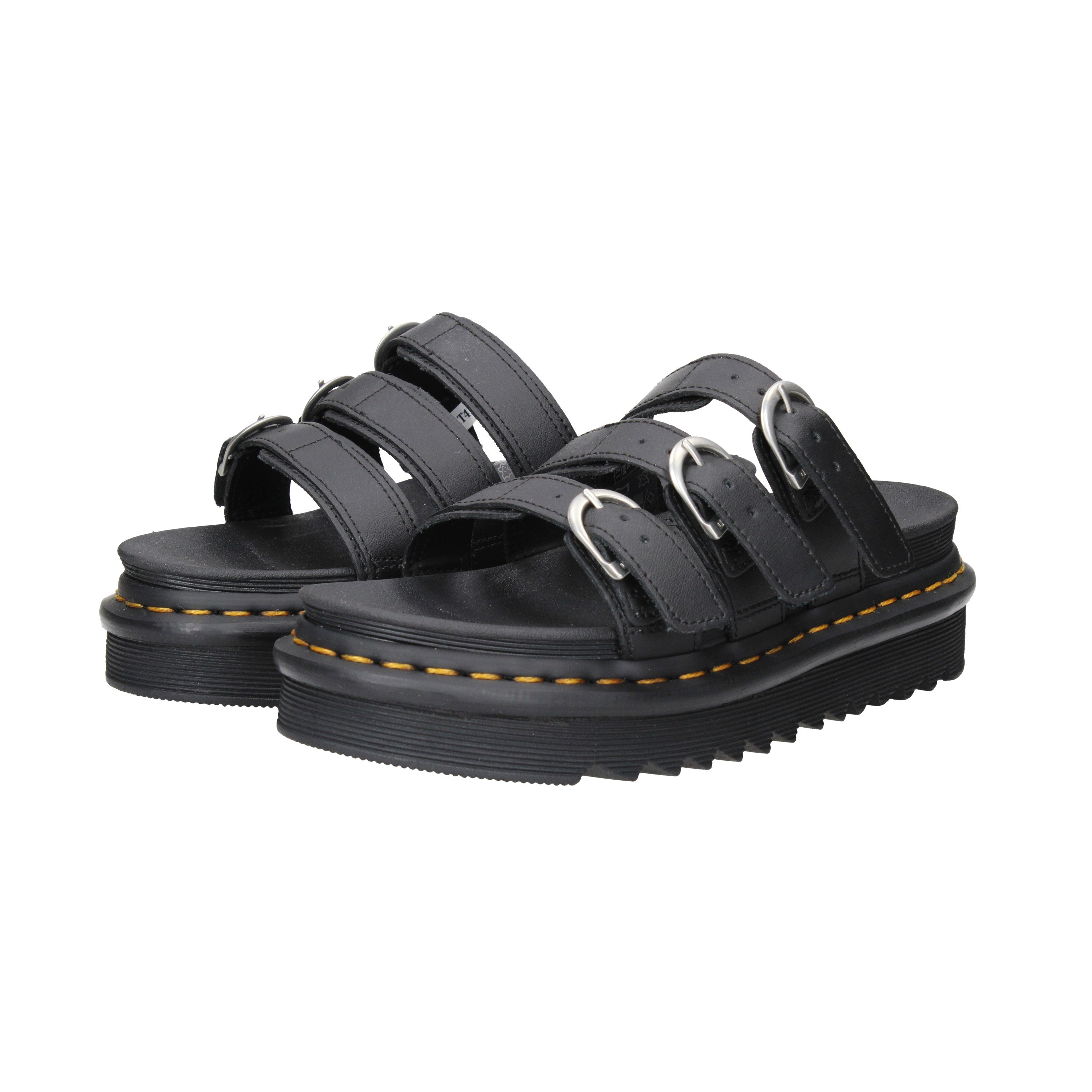 NERO | DR. MARTENS - D BLAIRESLIDE Sandalo