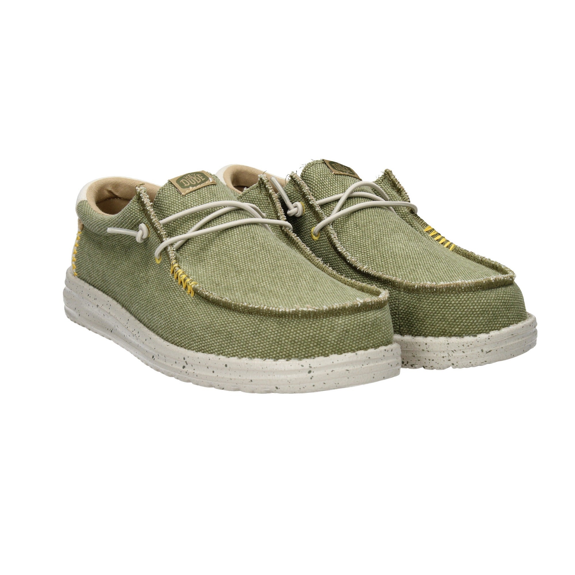 VERDE OLIVA | HEY DUDE - U 40952 Mocassino