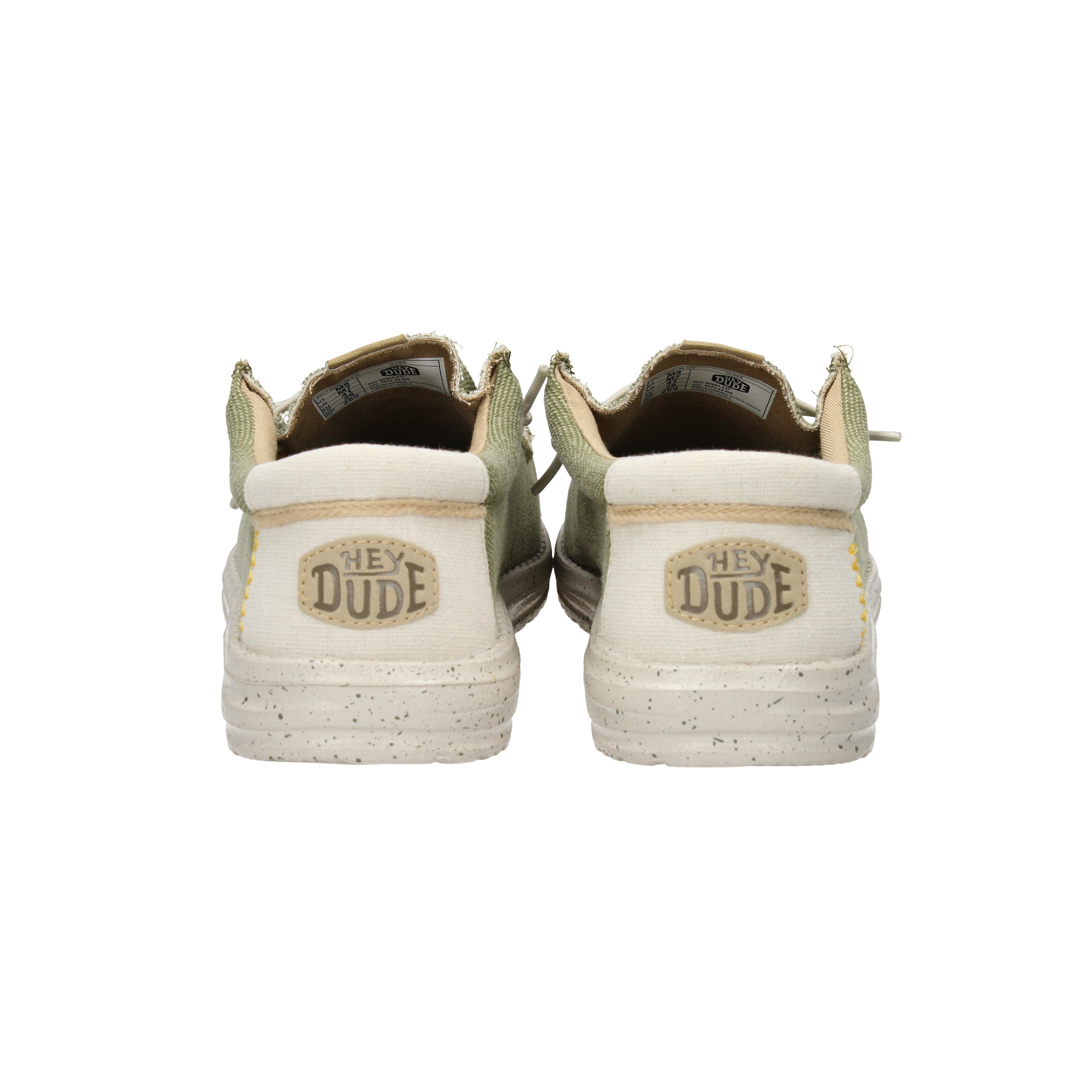 VERDE OLIVA | HEY DUDE - U 40952 Mocassino
