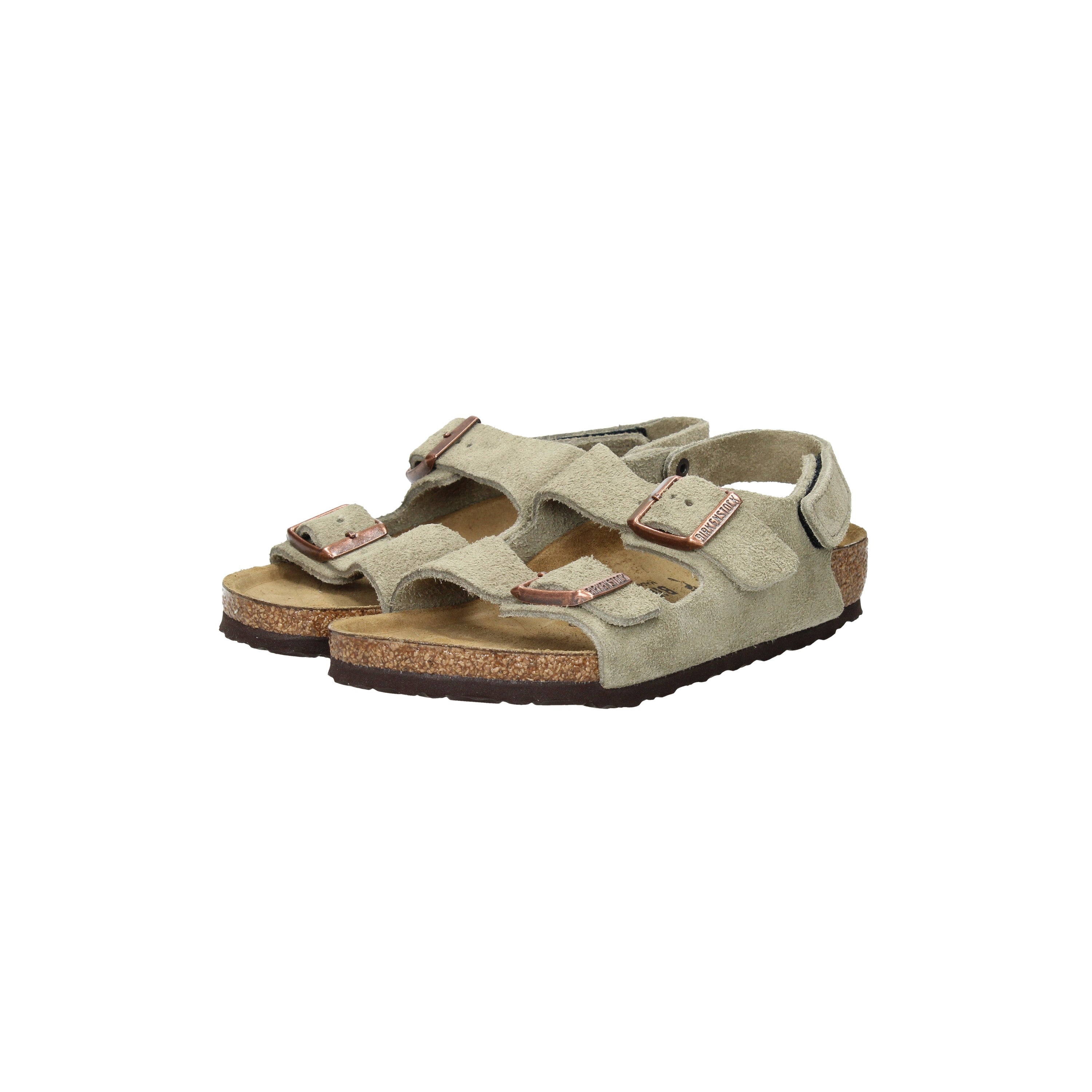 TAUPE | BIRKENSTOCK - BO MILANOSUEDE Sandalo