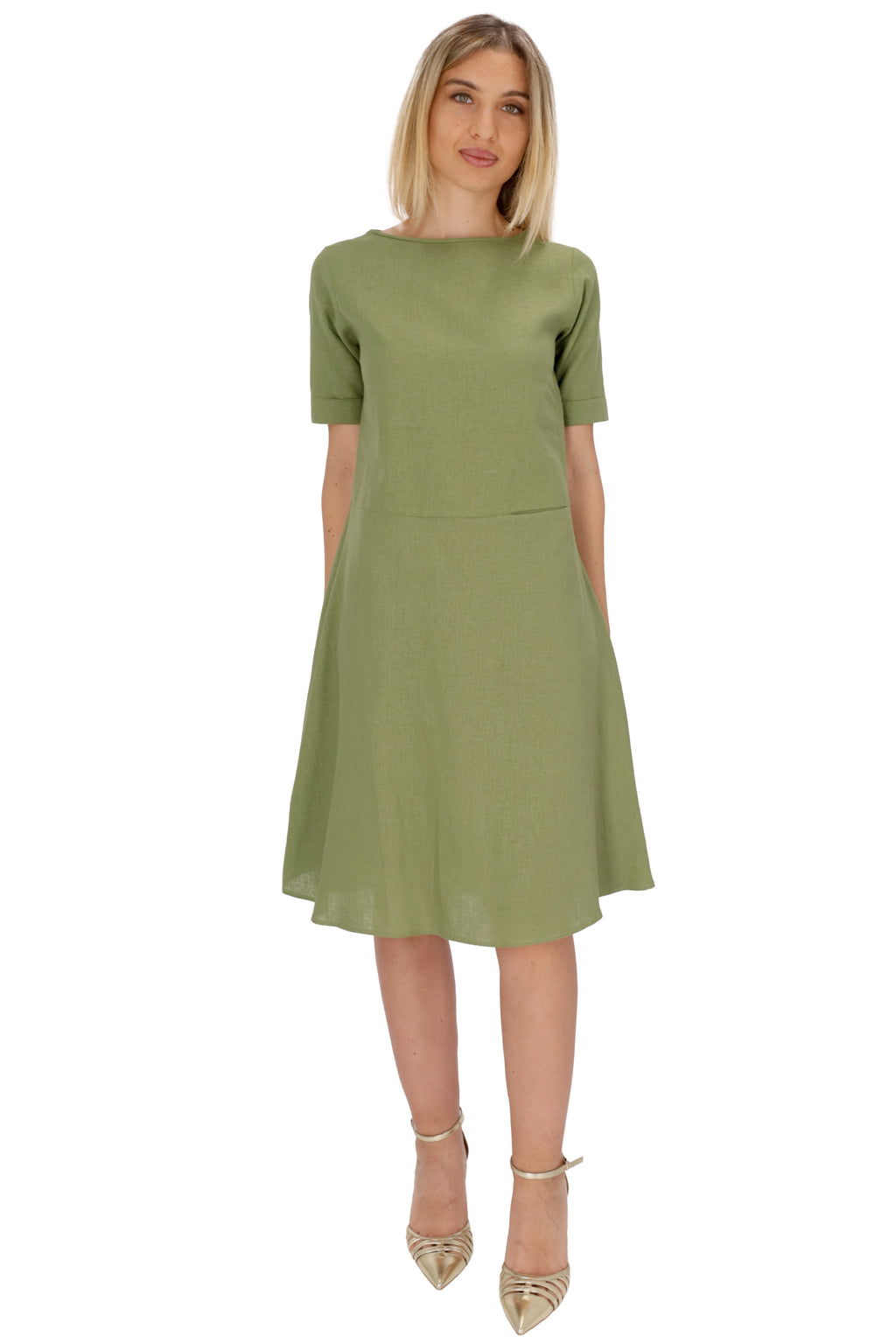 VERDE | SPAGO DONNA - D FROZEN Abito