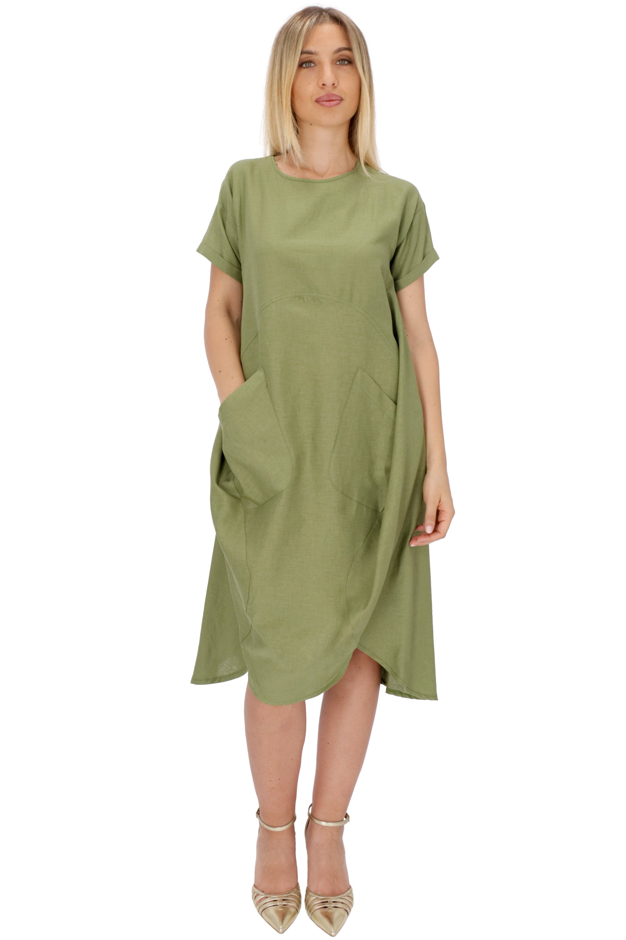 VERDE | SPAGO DONNA - D ARIEL Abito