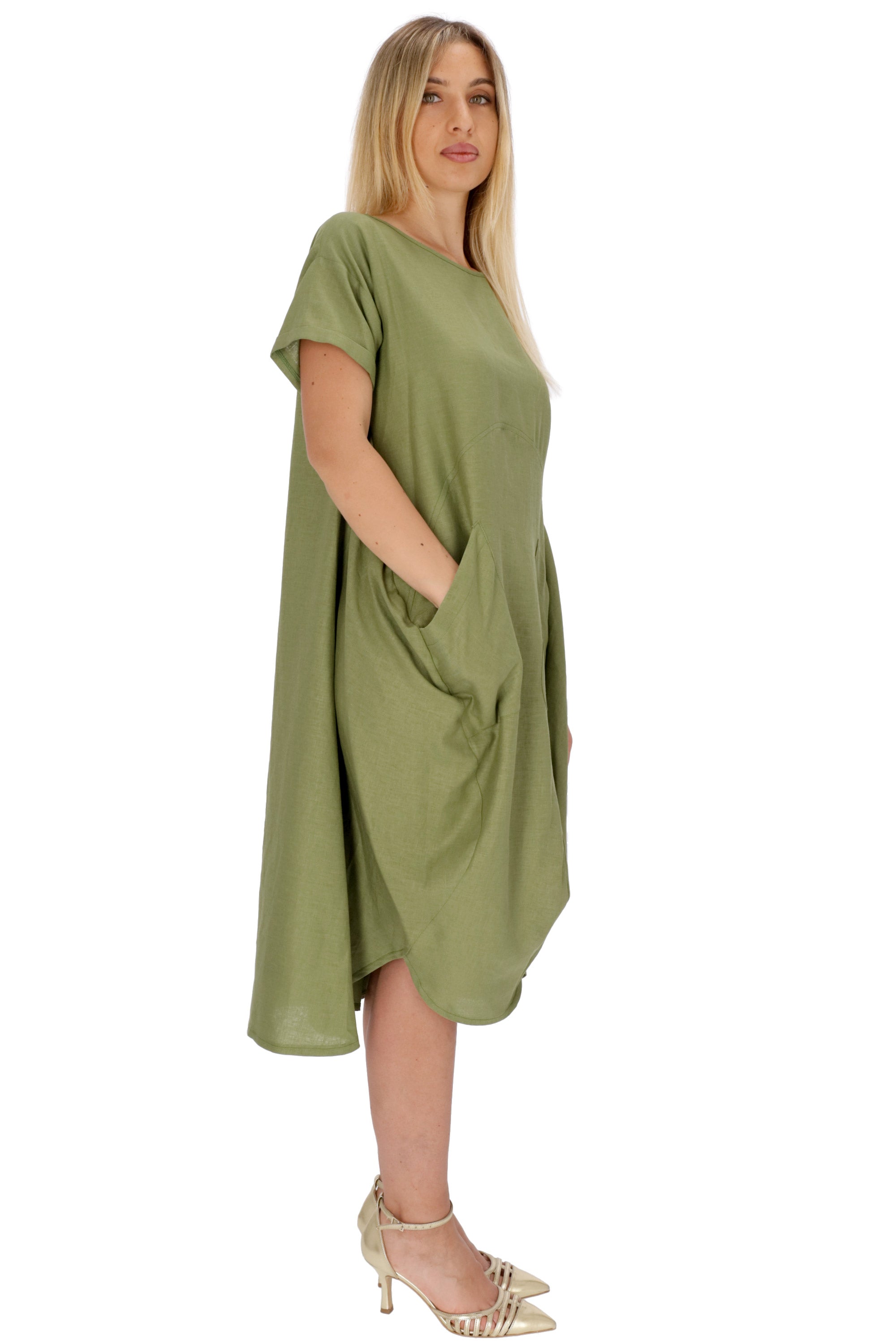 VERDE | SPAGO DONNA - D ARIEL Abito