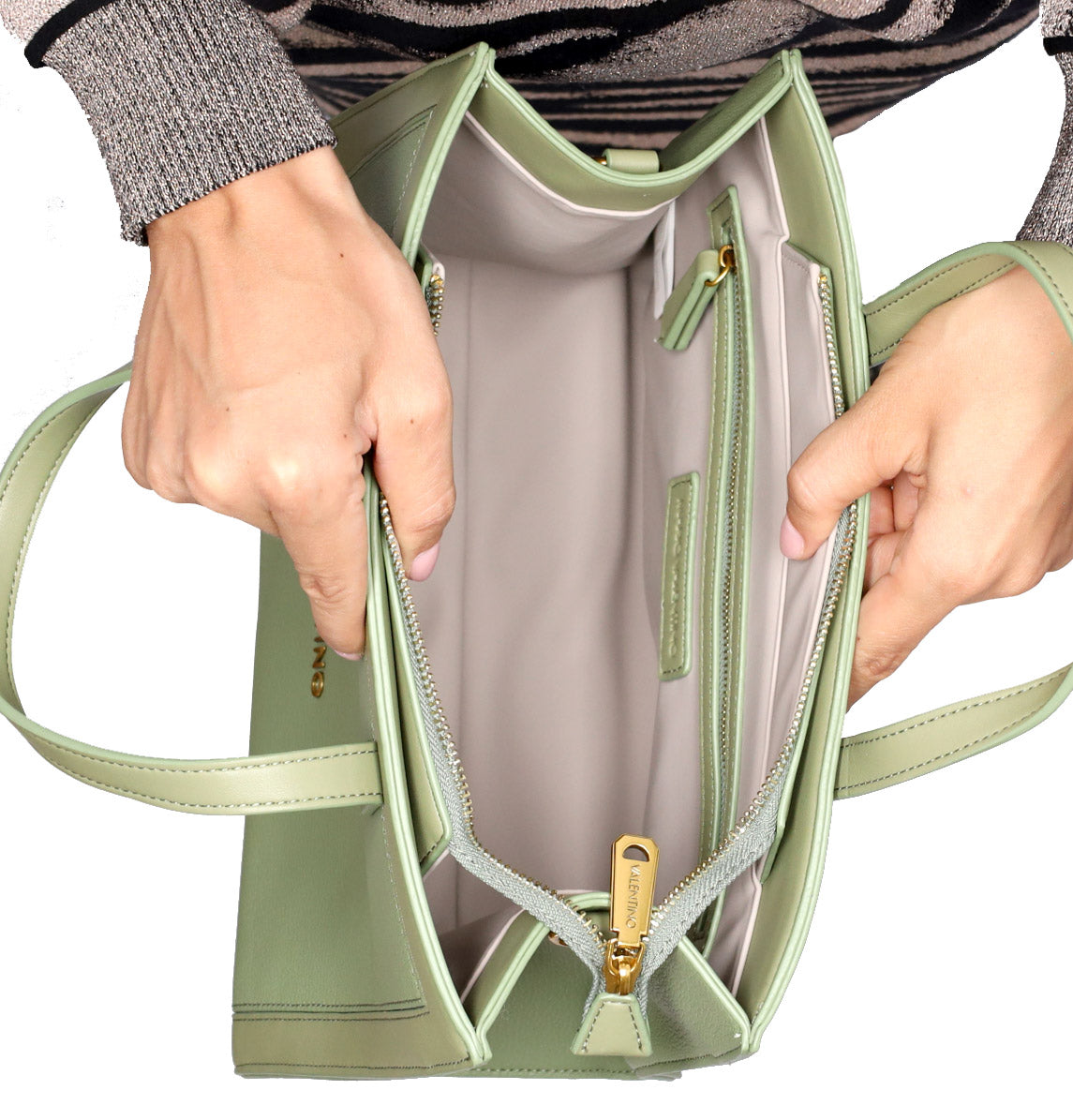 VERDE OLIVA | VALENTINO - D VBS8G504 Borsa