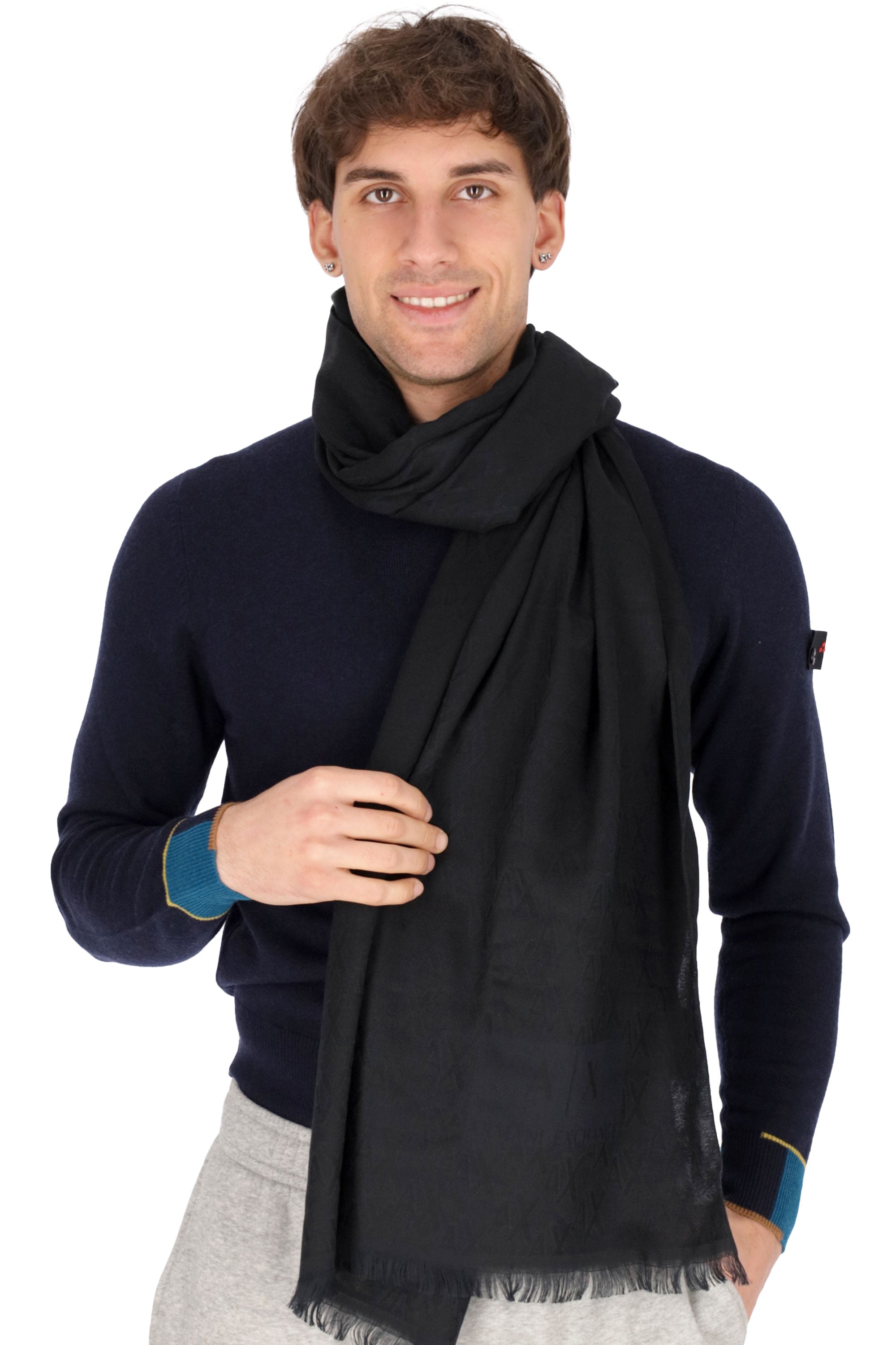 BLACK | ARMANI EXCHANGE - U 954303 Sciarpa