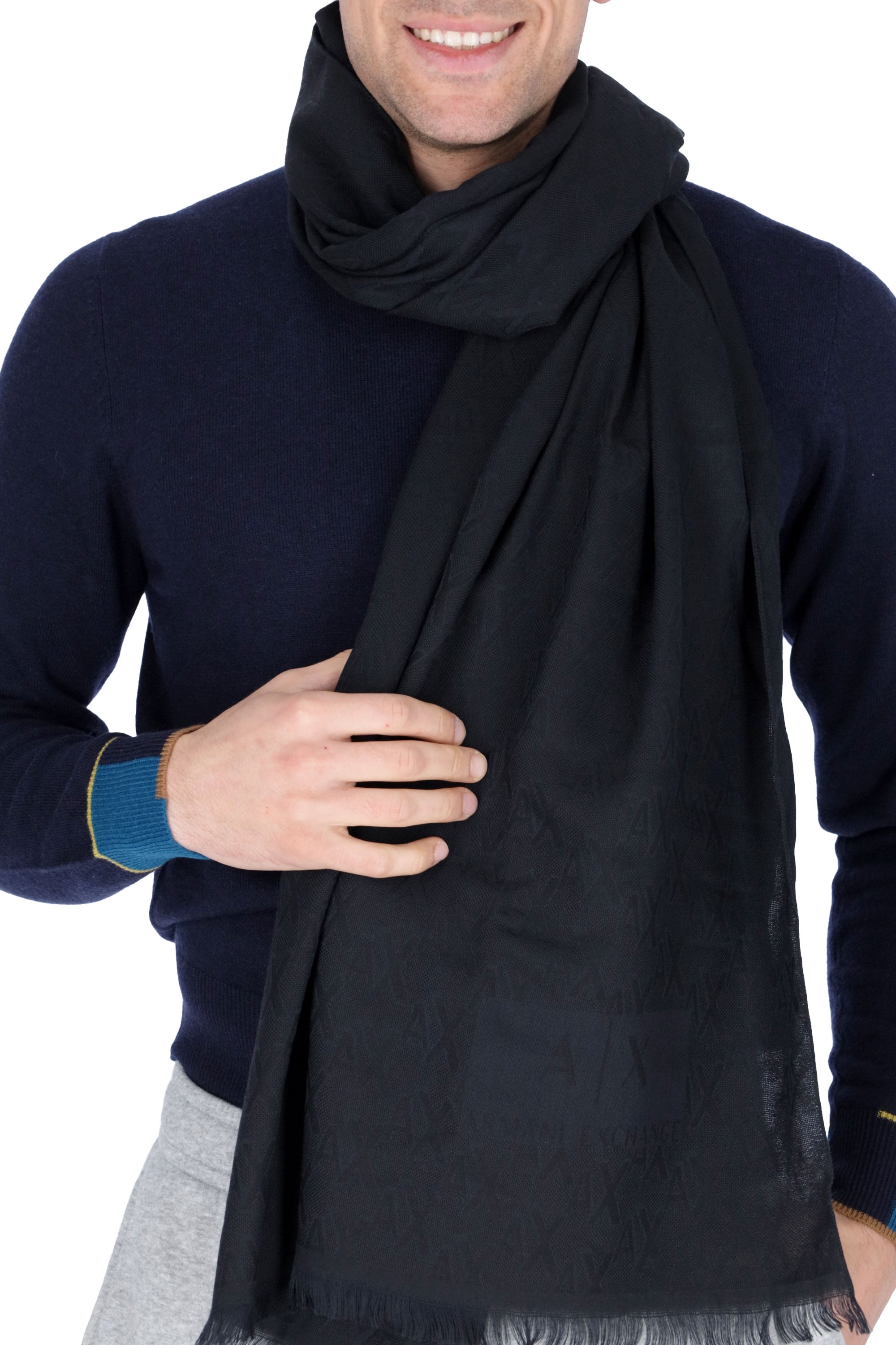 BLACK | ARMANI EXCHANGE - U 954303 Sciarpa