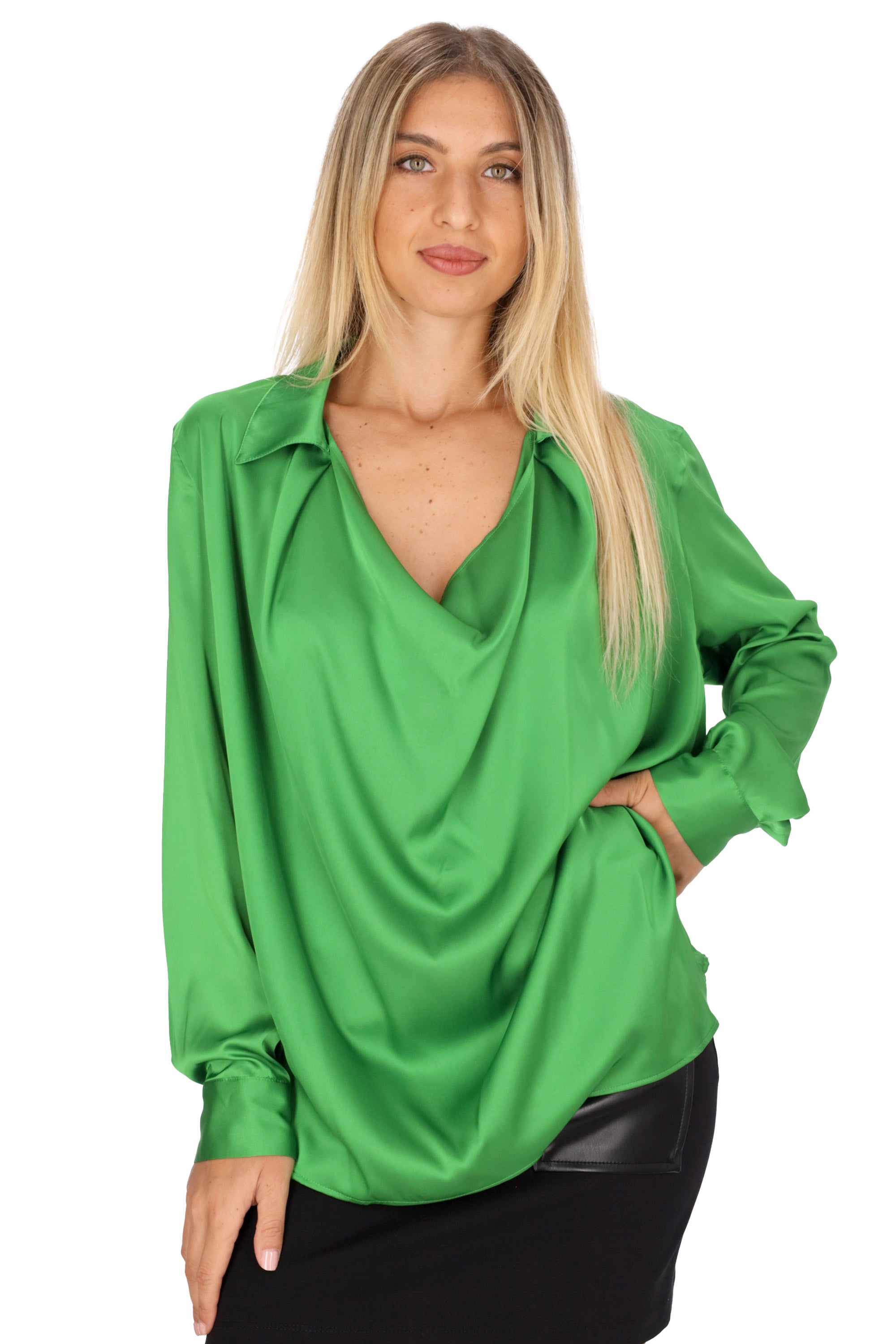 VERDE | MARIUCCIA MILANO - D 4017 Blusa