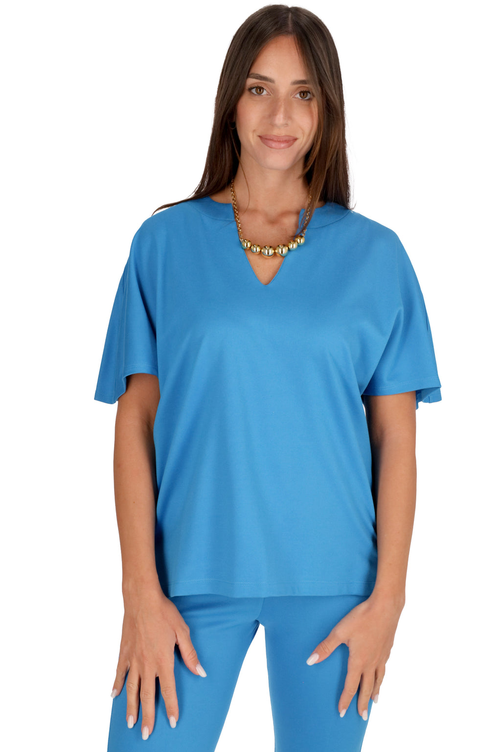 TURCHESE | MARIUCCIA MILANO - D 3123 Casacca