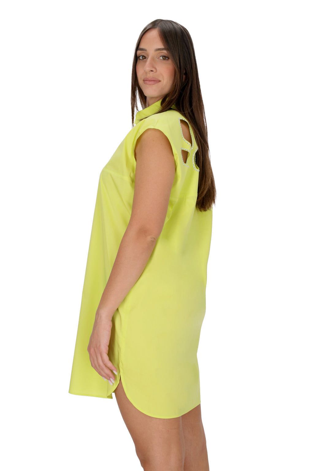 VERDE ACIDO | JIJIL - D AB232 Abito