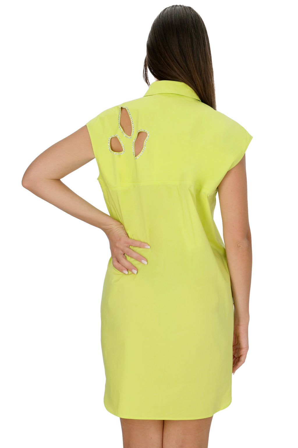 VERDE ACIDO | JIJIL - D AB232 Abito