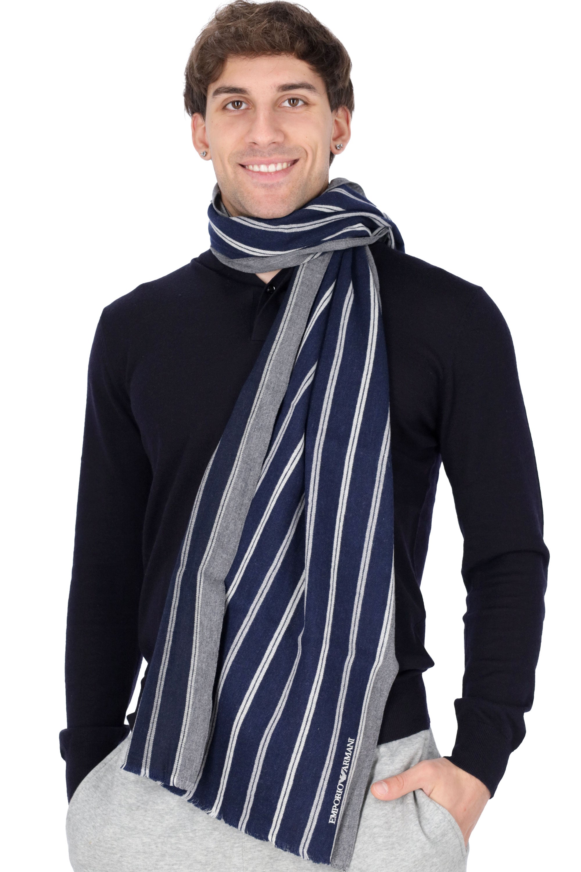 BLU | EMPORIO ARMANI - U 625228 Sciarpa