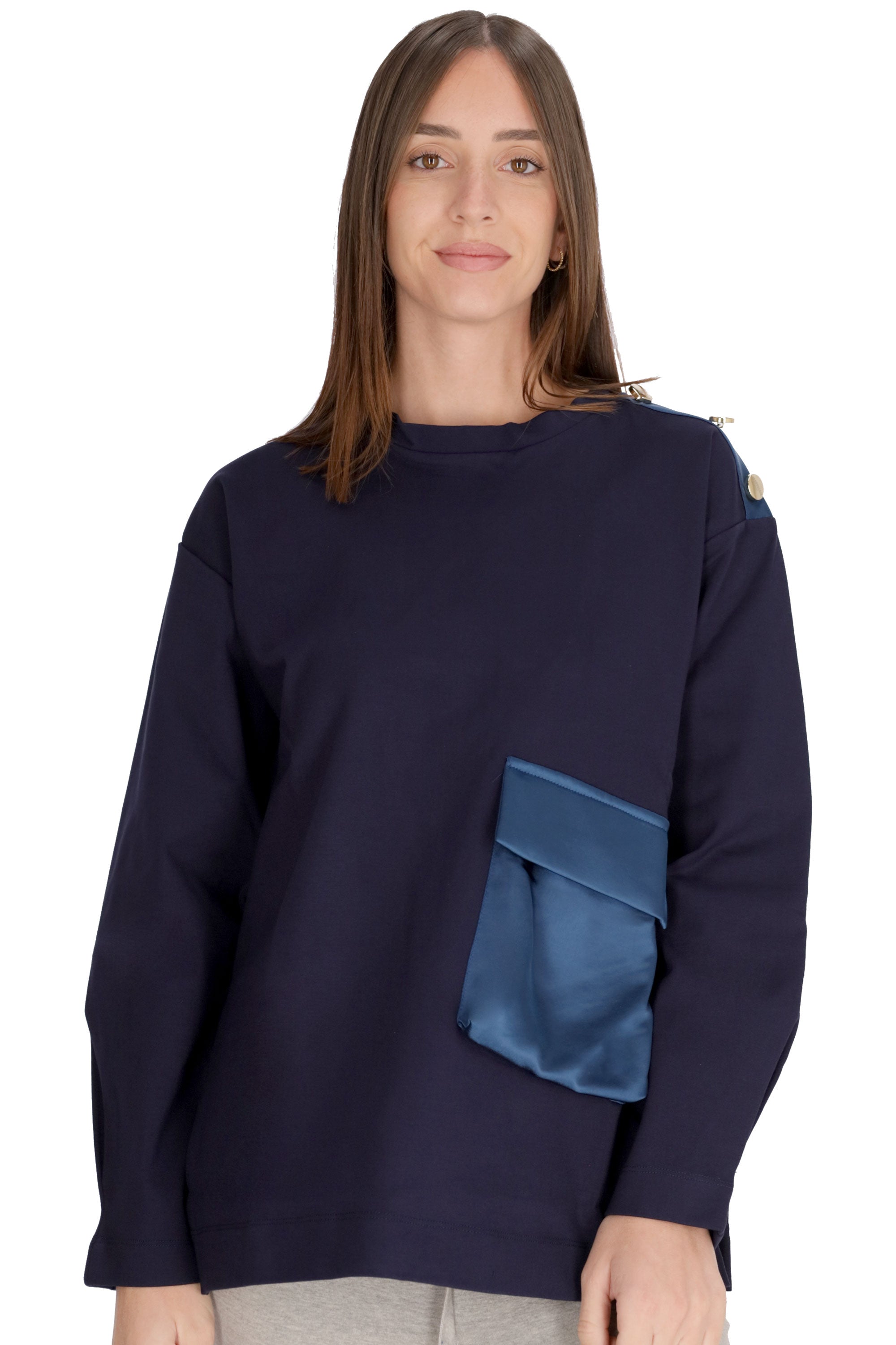 BLU | MARIUCCIA MILANO - D MMD4129 Felpa