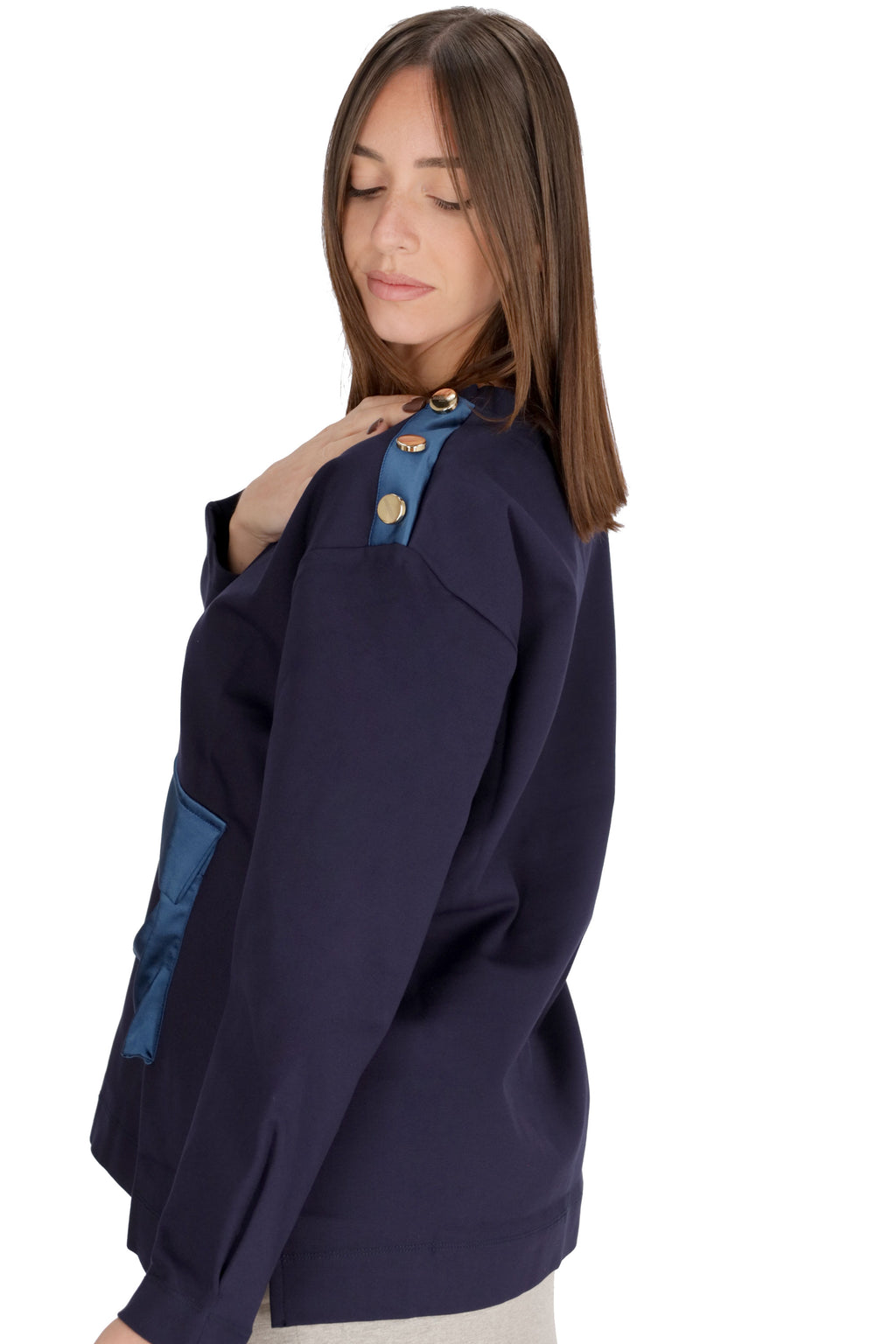BLU | MARIUCCIA MILANO - D MMD4129 Felpa