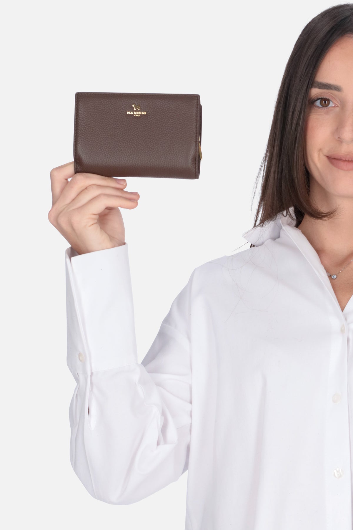 MARRONE | NANNINI BORSE - D QB1007 Portafoglio