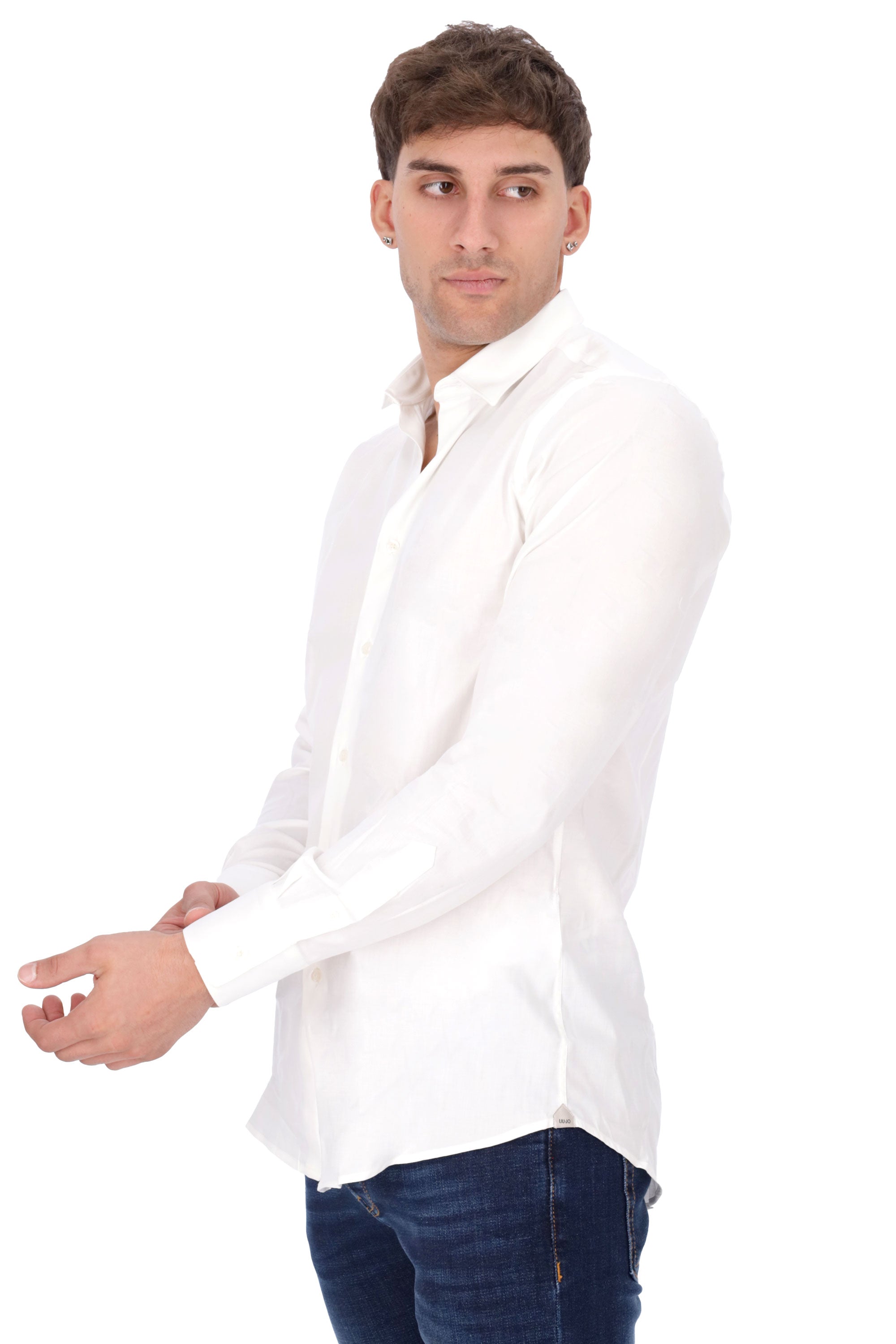 BIANCO | LIU JO UOMO - U QF4119T2654 Camicia