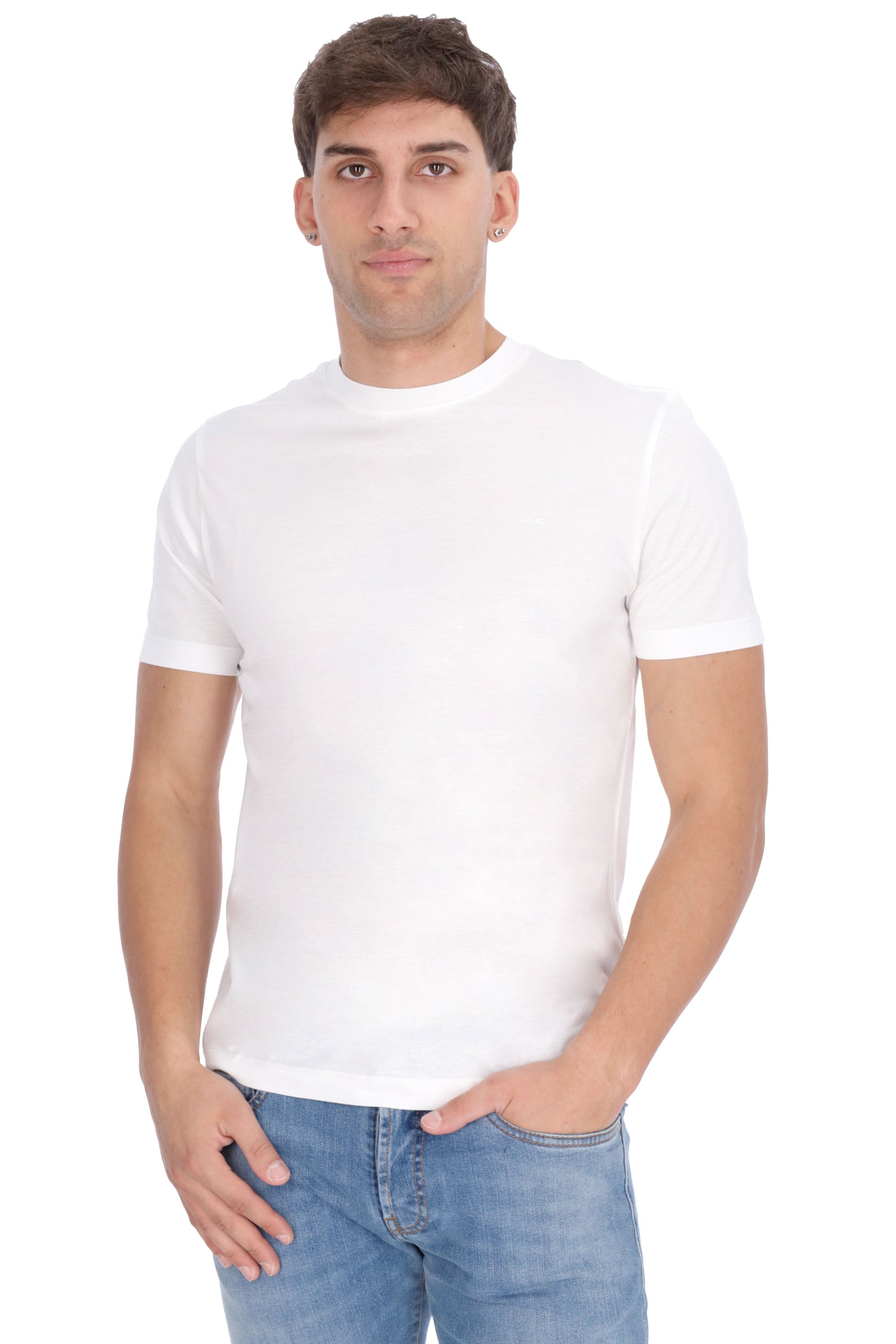 BIANCO | LIU JO UOMO - U QXX016J4799 T-shirt