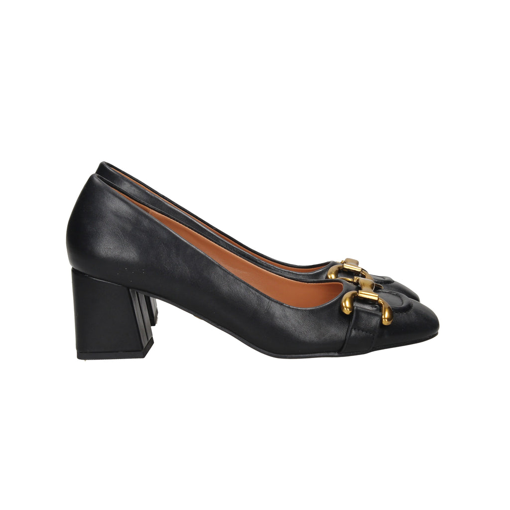 NERO | GOLD & GOLD - D GV03 Decollete