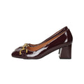 BORDEAUX | GOLD & GOLD - D GV03 Decollete