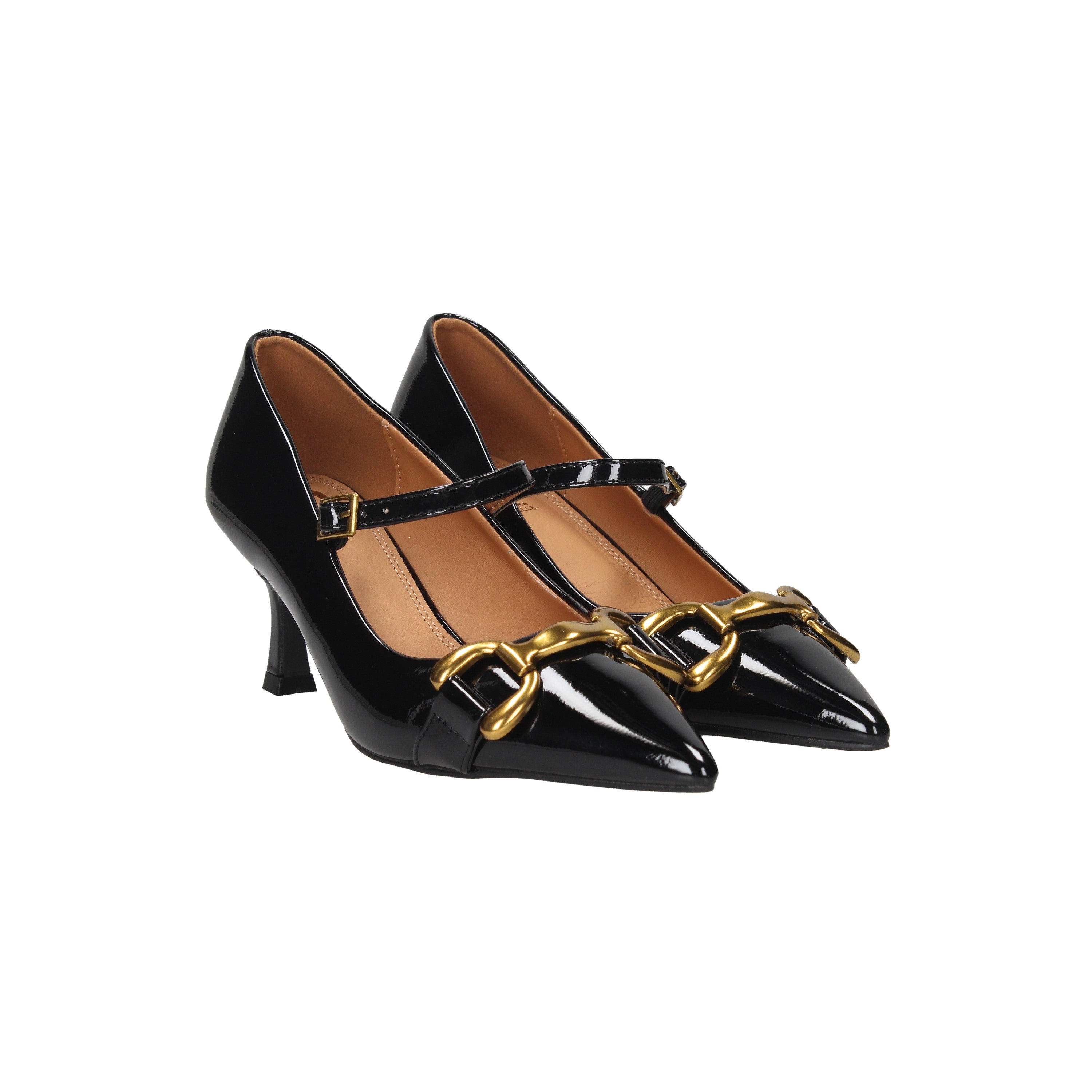 NERO | GOLD & GOLD - D GV02 Decollete