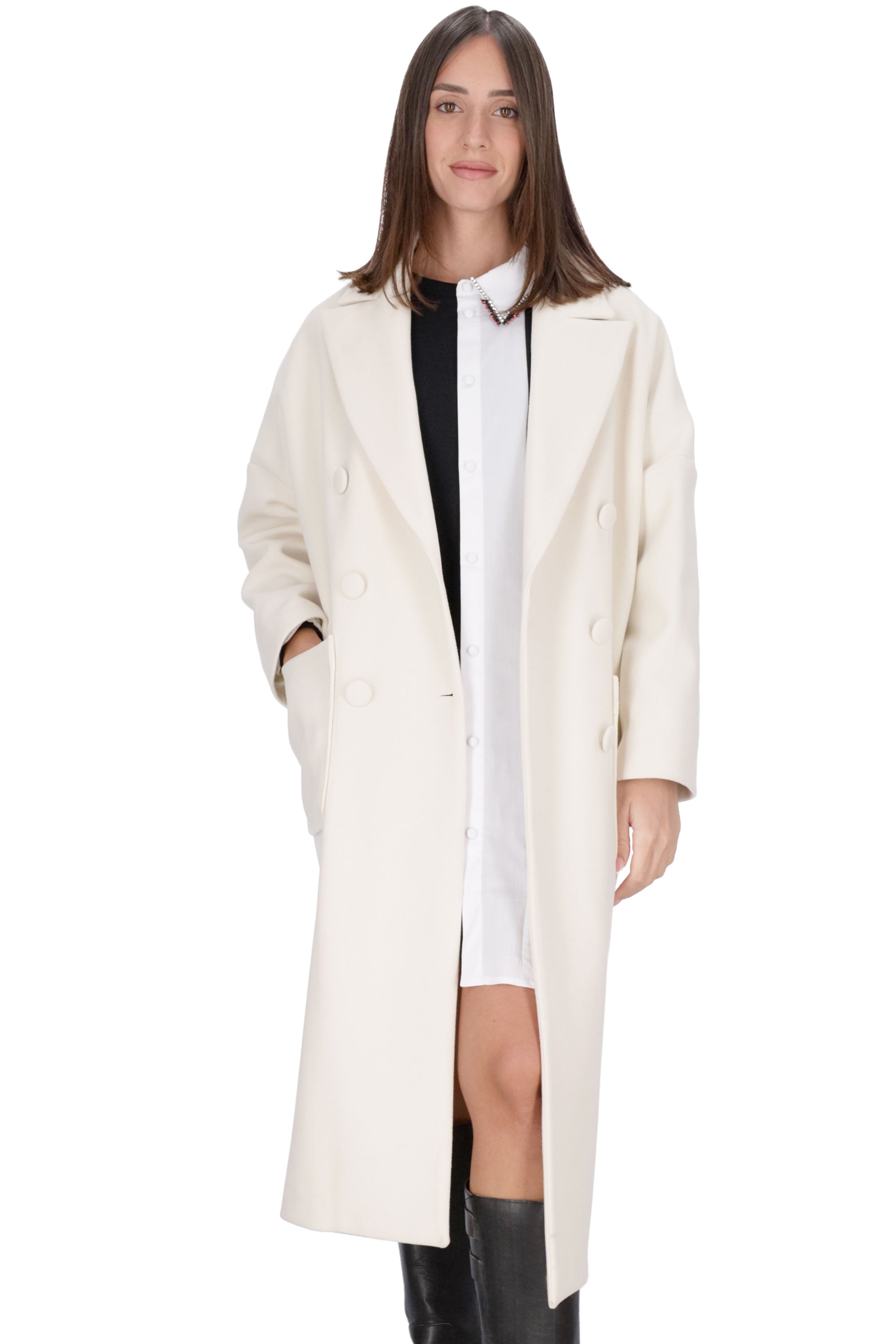 BURRO | LE SARTE DEL SOLE - D J3228B Cappotto
